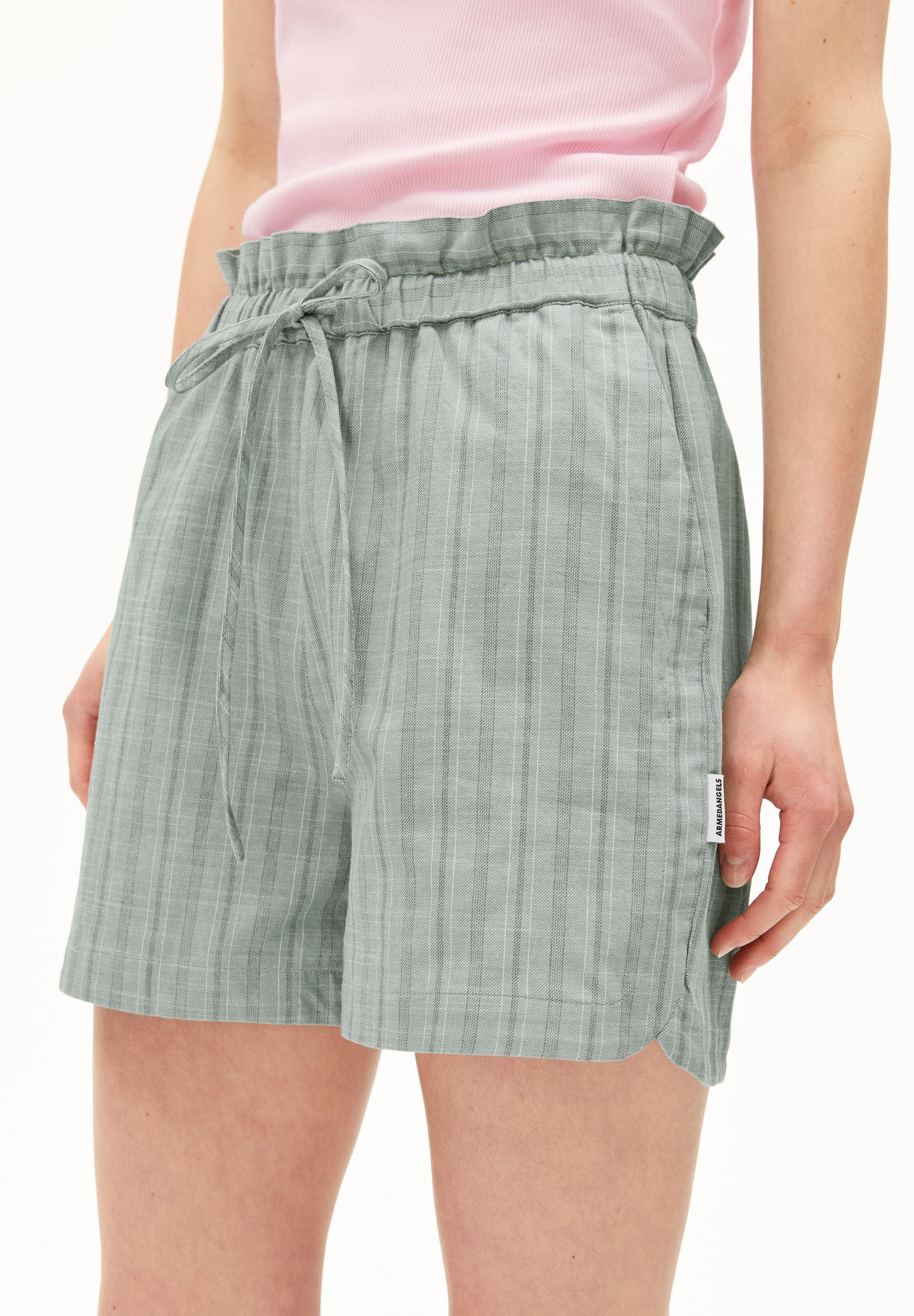 VAANNA STRIPED | seagreen-light oatmilk - Image 3