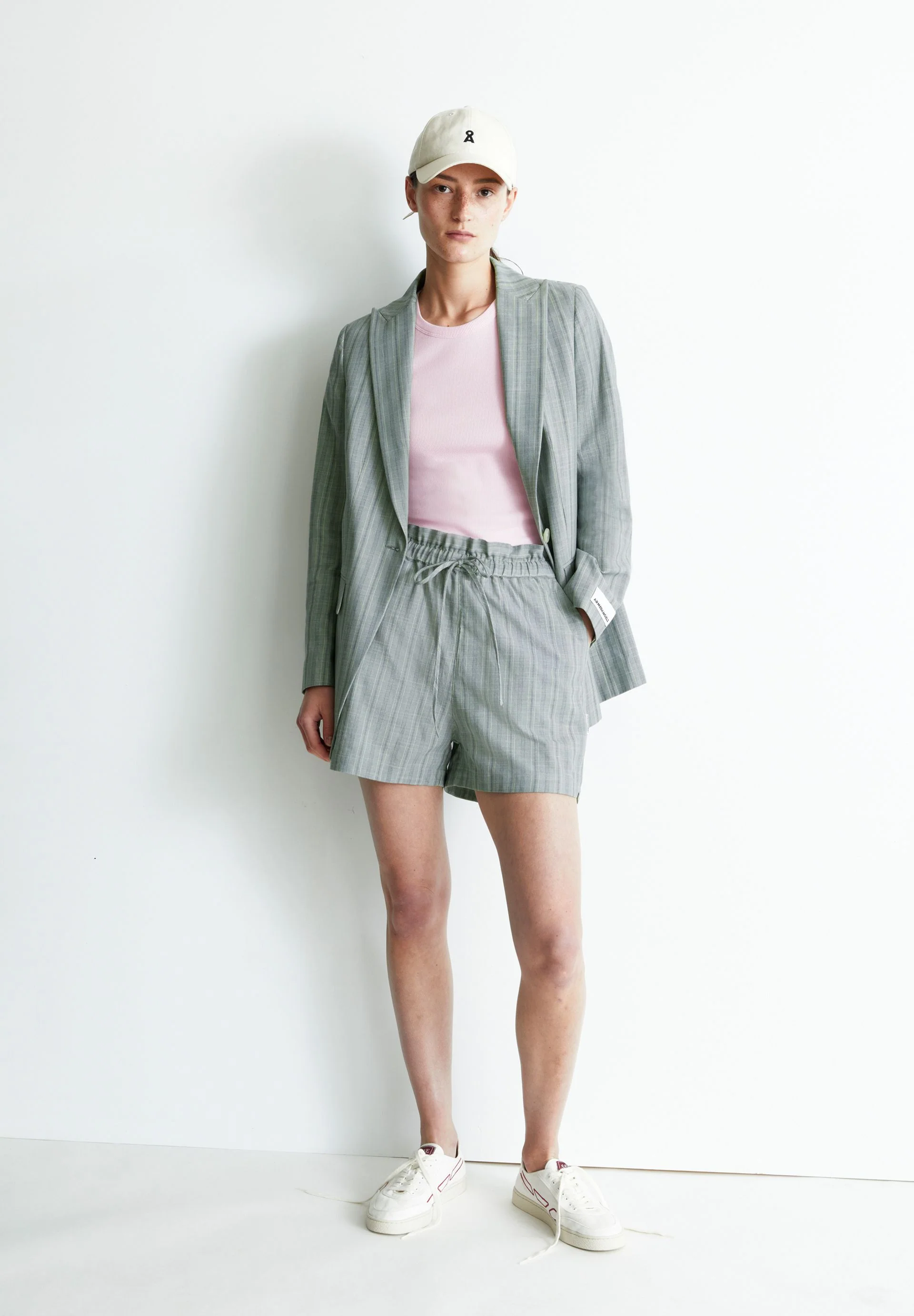 VAANNA STRIPED | seagreen-light oatmilk - Image 4