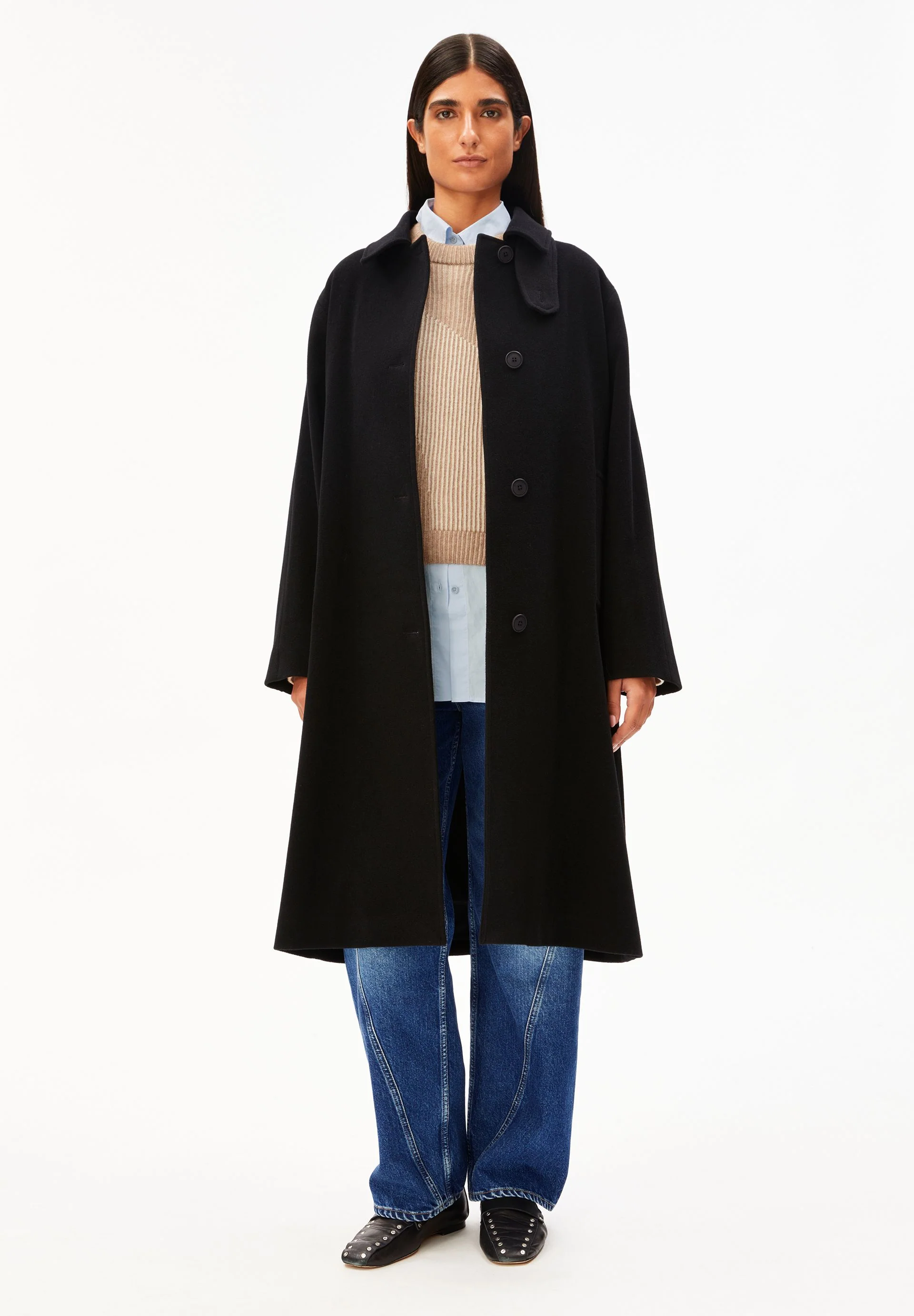 VAANOISE WOOL | black - Image 5