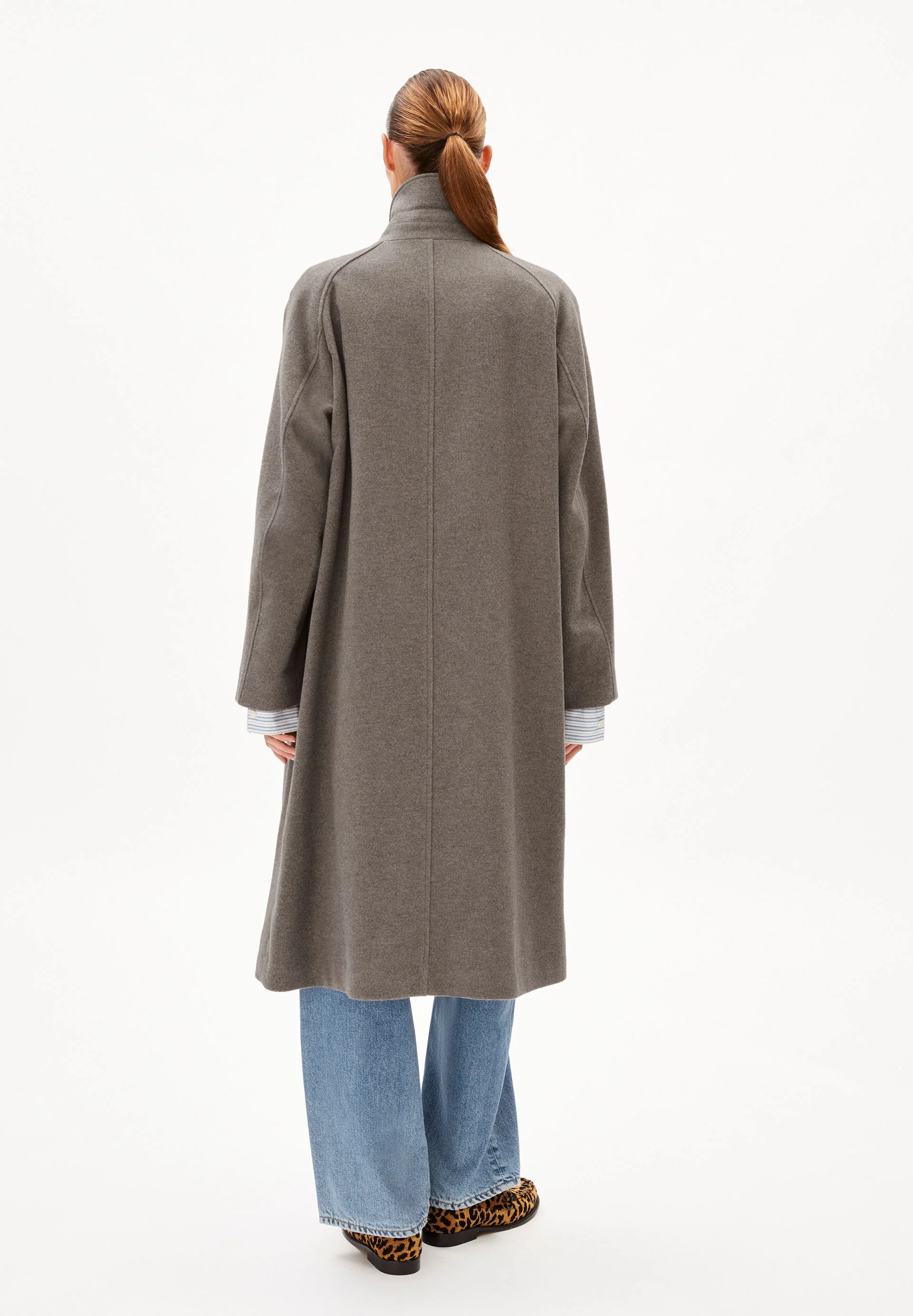 VAANOISE WOOL | dark caramel melange - Image 2