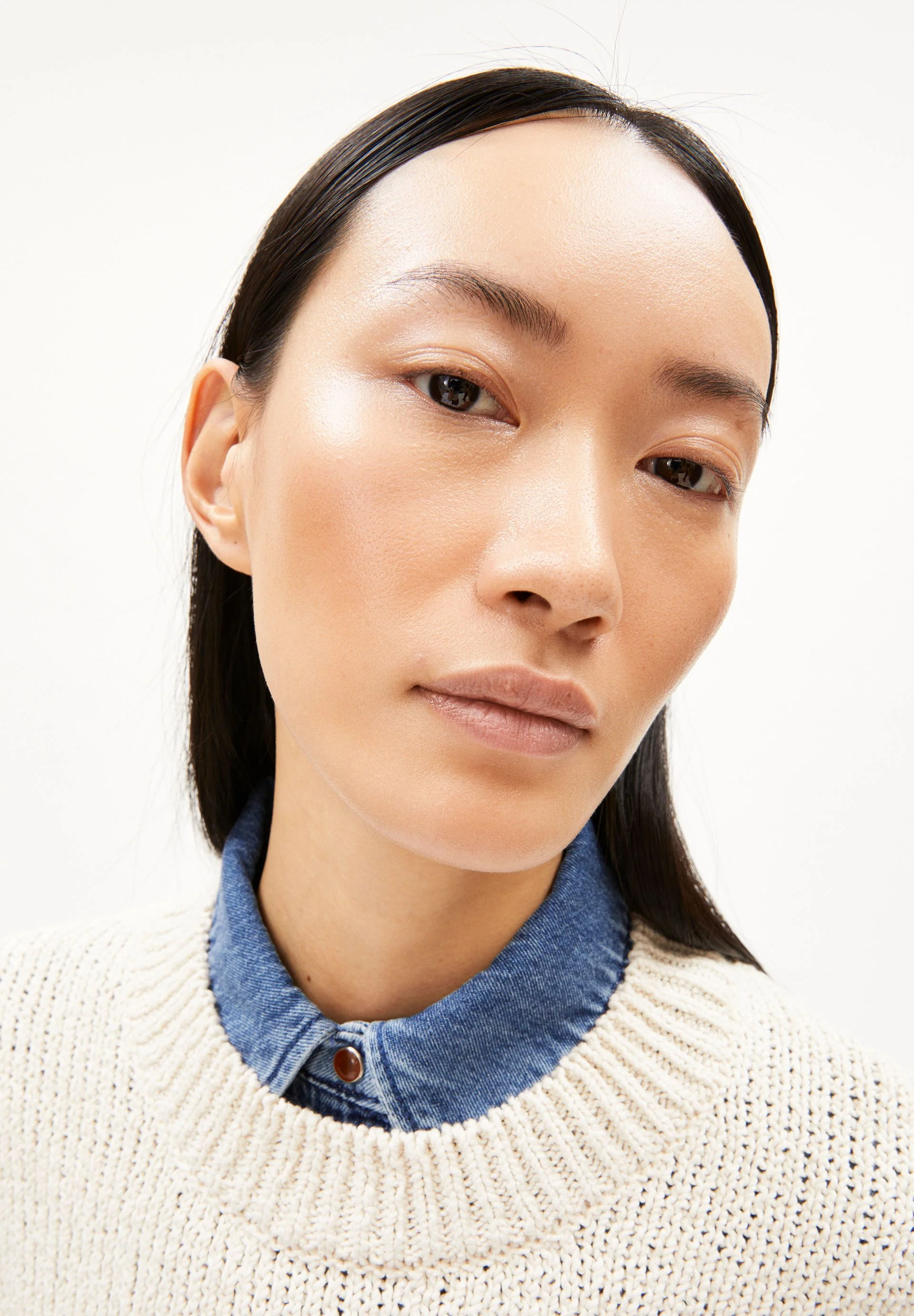 VAANYA STRICKPULLOVER | oatmilk - Image 3