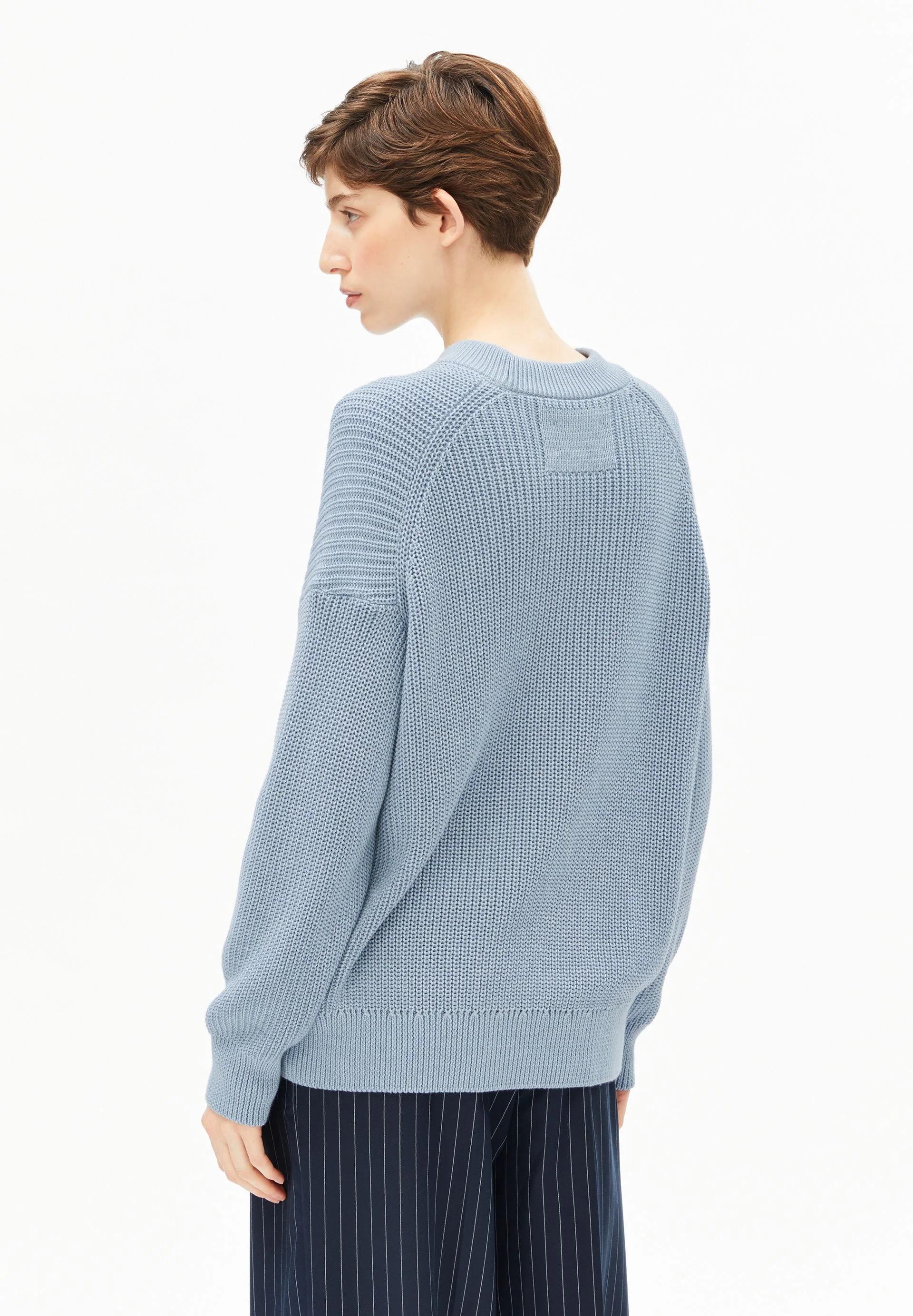 VANISÉ STRICKPULLOVER | blue glow-dark blue glow - Image 2