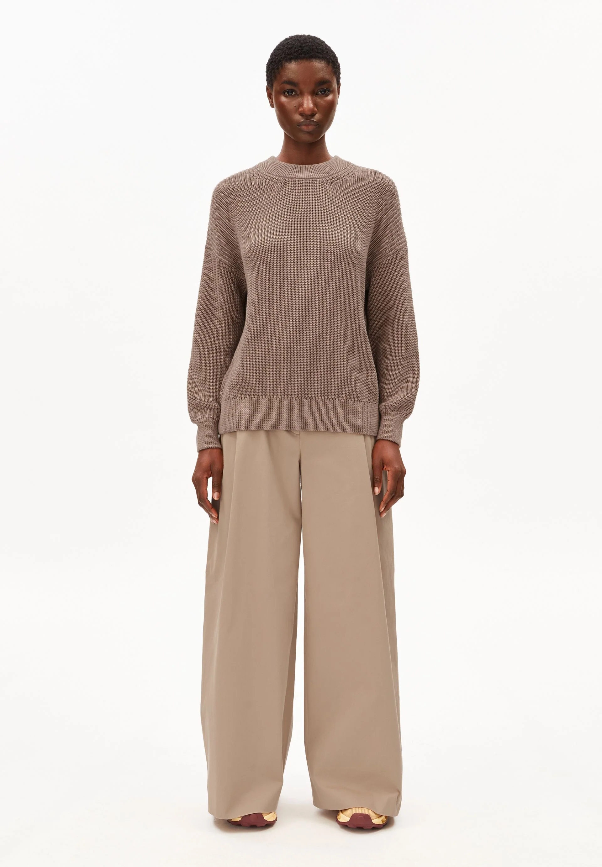 VANISÉ STRICKPULLOVER | cinnamon dust-dark cinnamon dust - Image 5