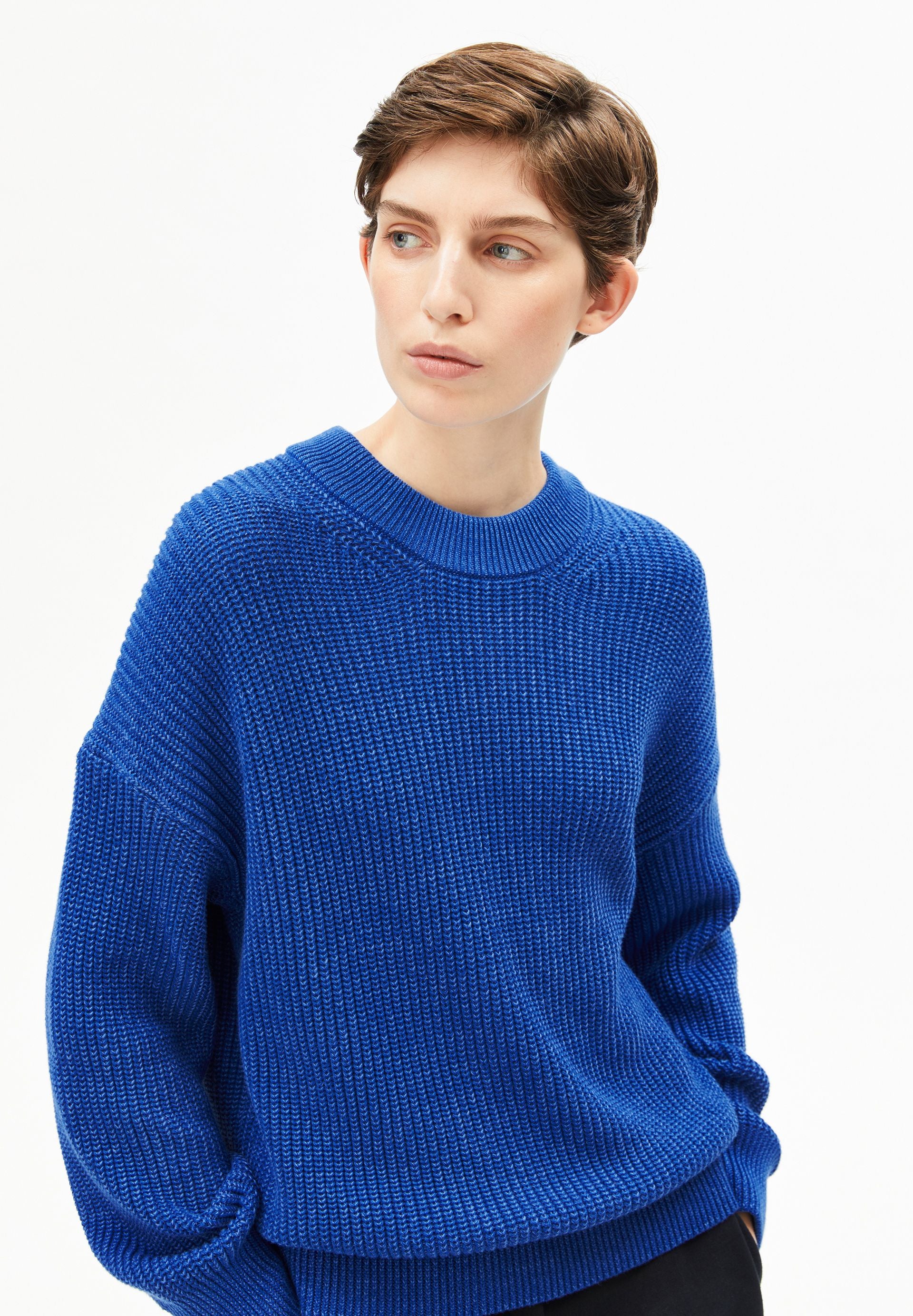 VANISÉ STRICKPULLOVER | dynamo blue-light dynamo blue - Image 3