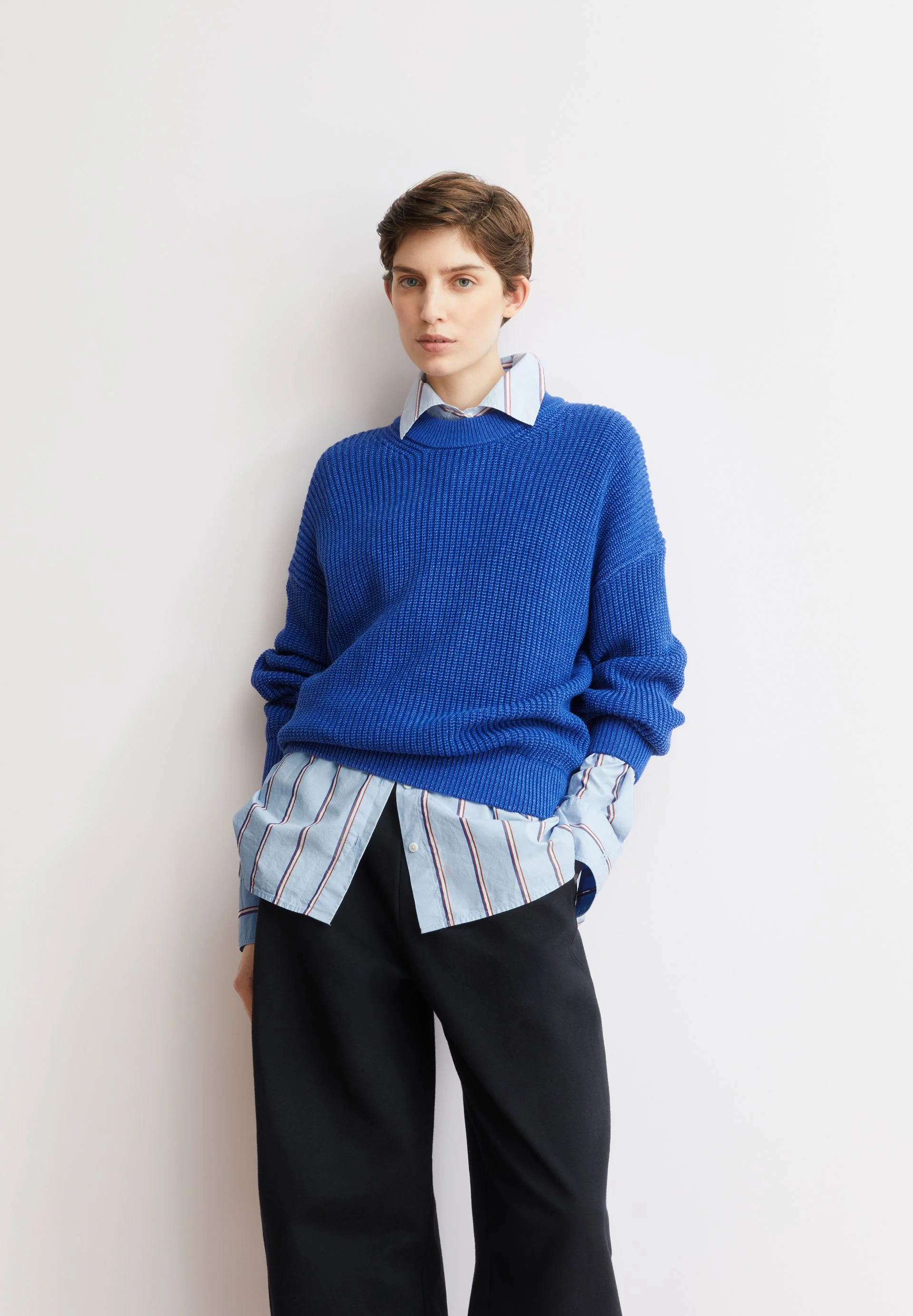 VANISÉ STRICKPULLOVER | dynamo blue-light dynamo blue - Image 4