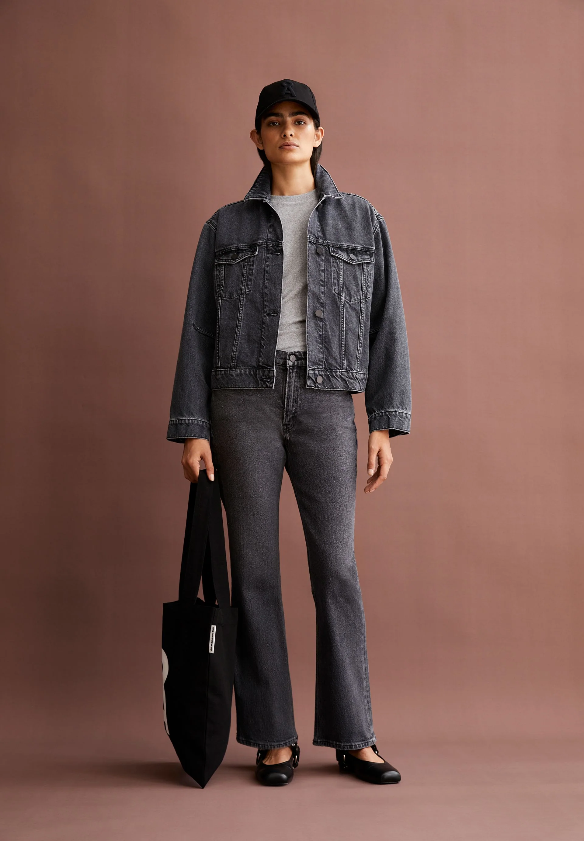 VELAARI MID WAIST FLARED JEANS | cadria - Image 4