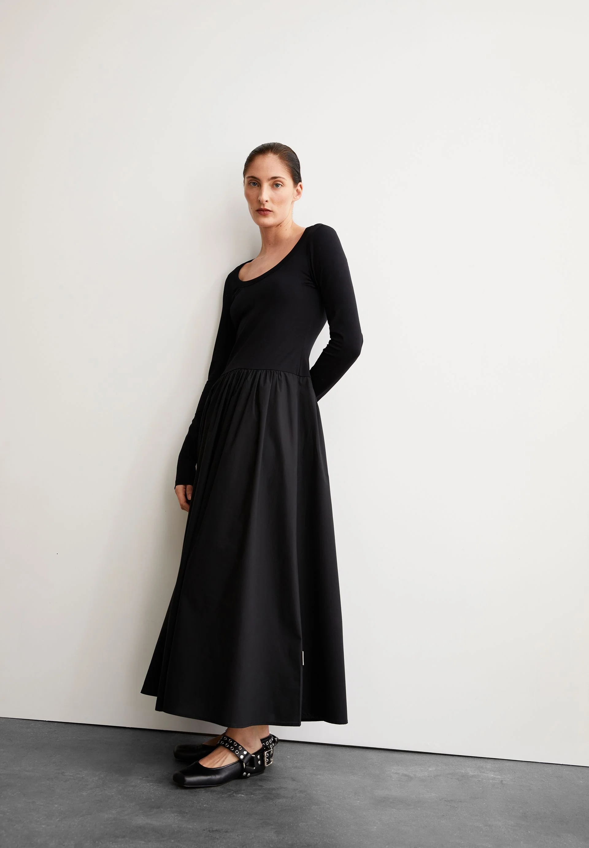 VILARAA KLEID | black-black - Image 4