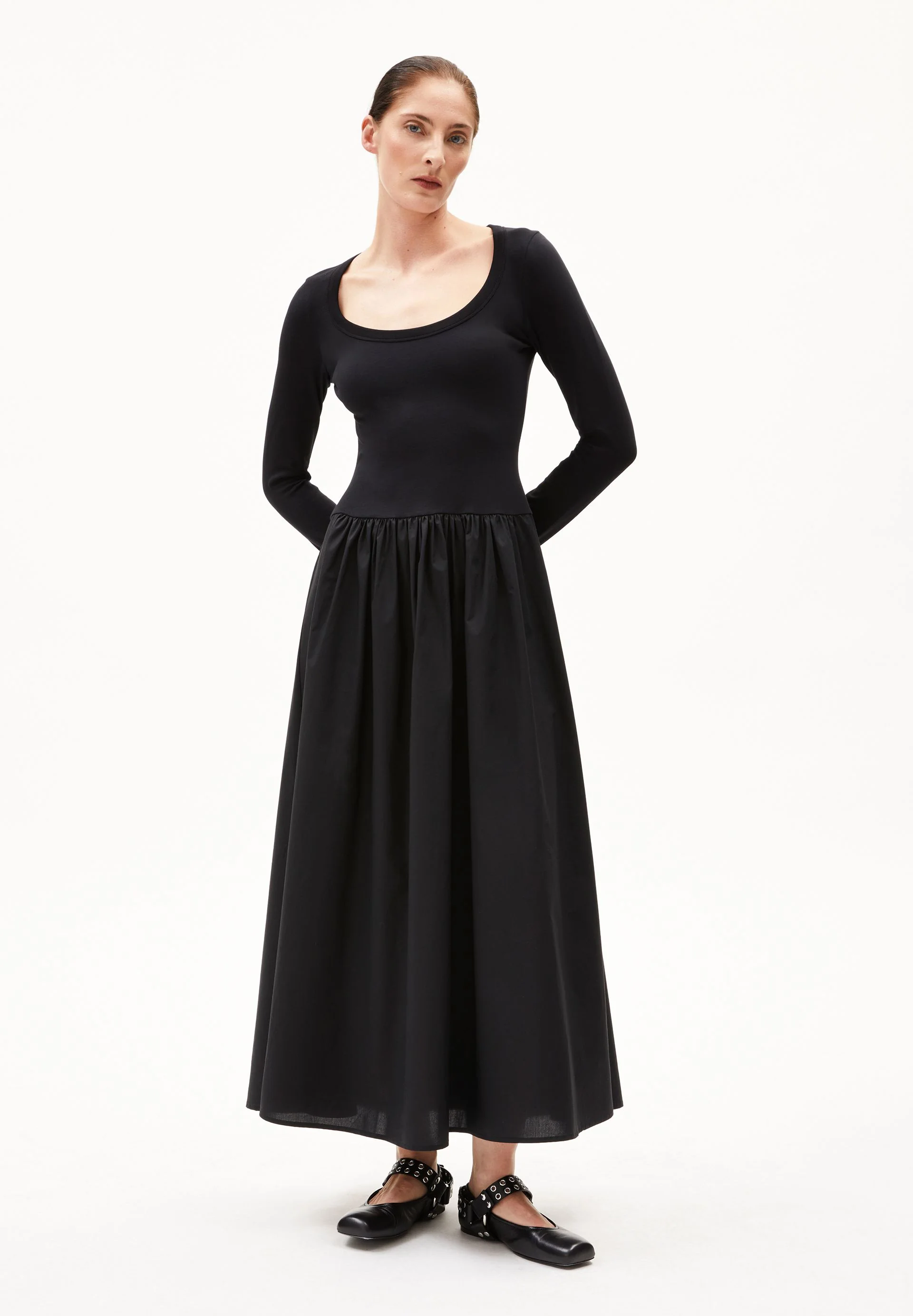 VILARAA KLEID | black-black - Image 5