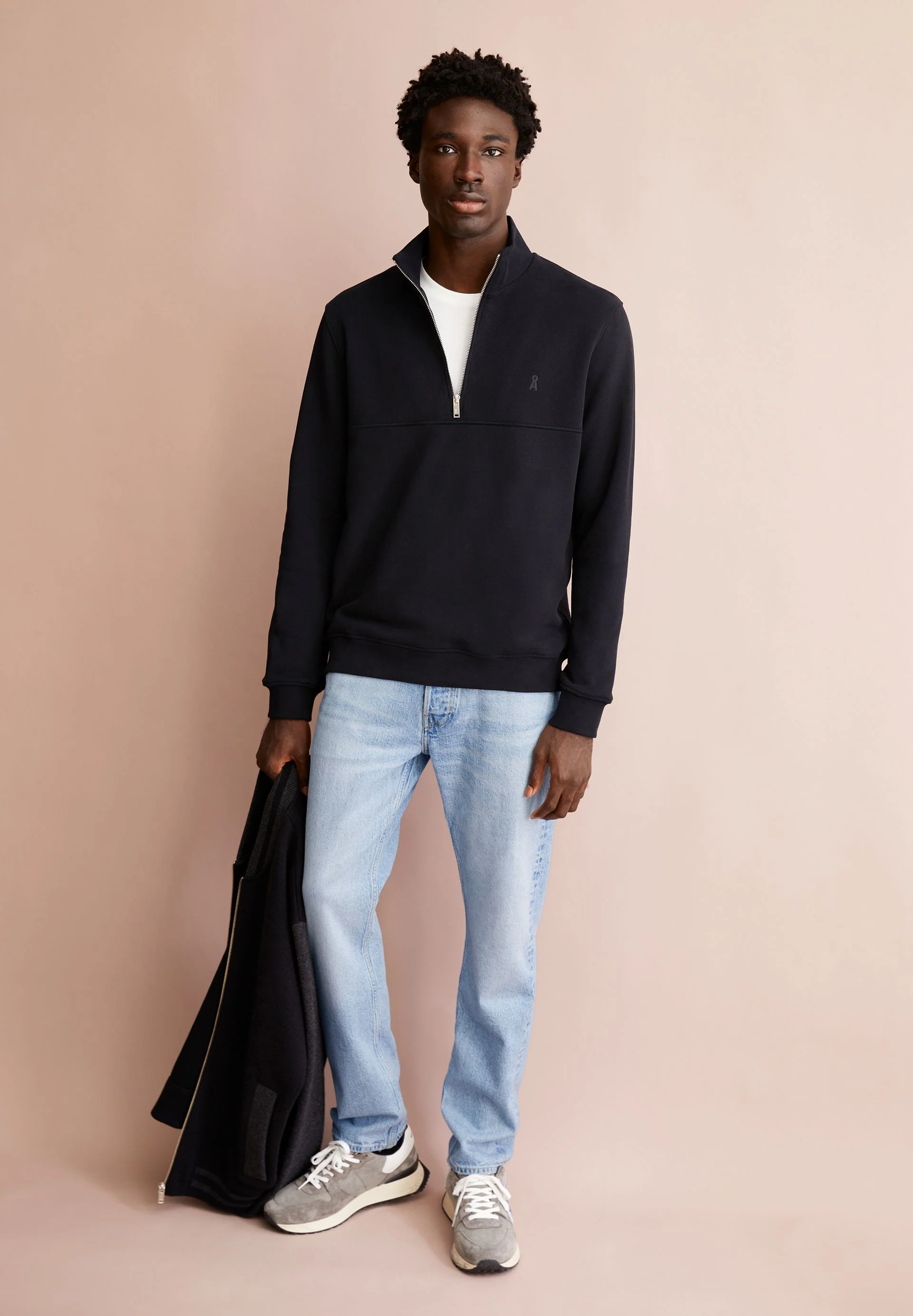 WAARLO FLEECE SWEATTROYER | black - Image 4
