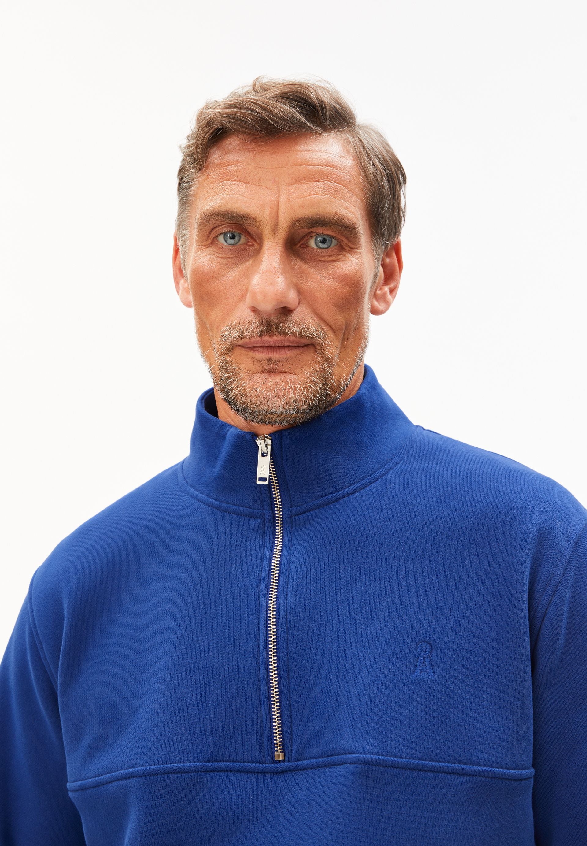 WAARLO FLEECE SWEATTROYER | dark wave - Image 3