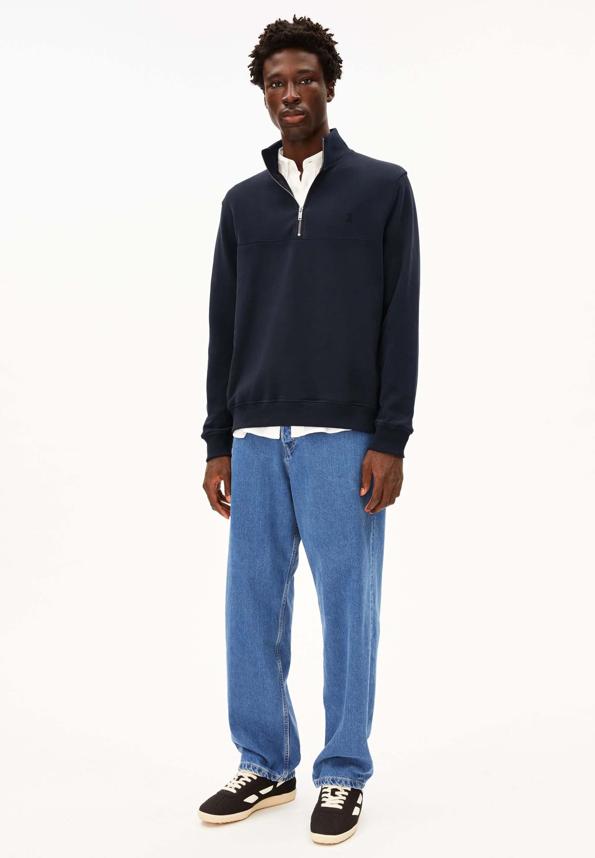 WAARLO FLEECE SWEATTROYER | night sky - Image 5