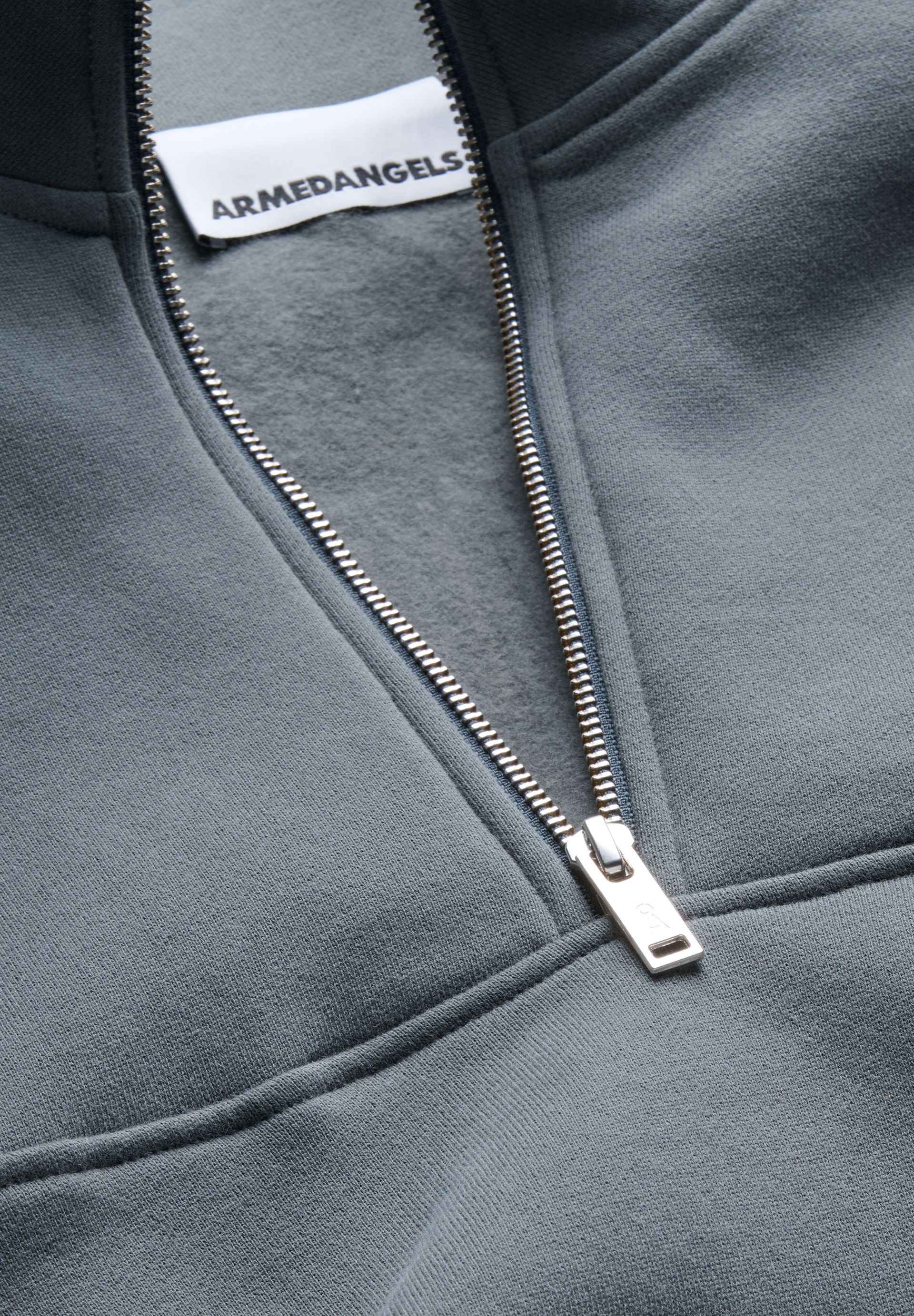 WAARLO FLEECE SWEATTROYER | space steel - Image 6