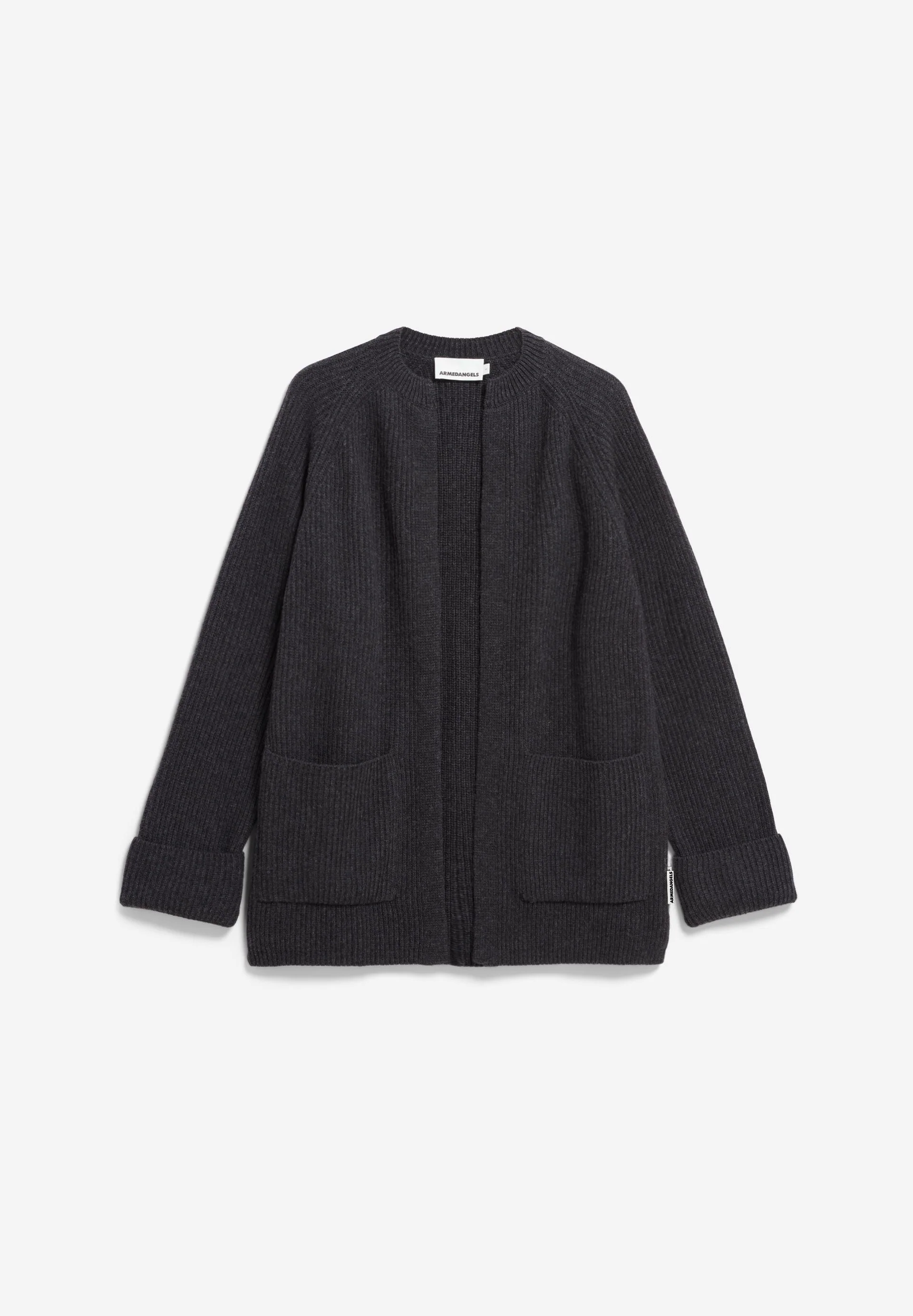 WARDAA STRICKJACKE | steel melange - Image 6