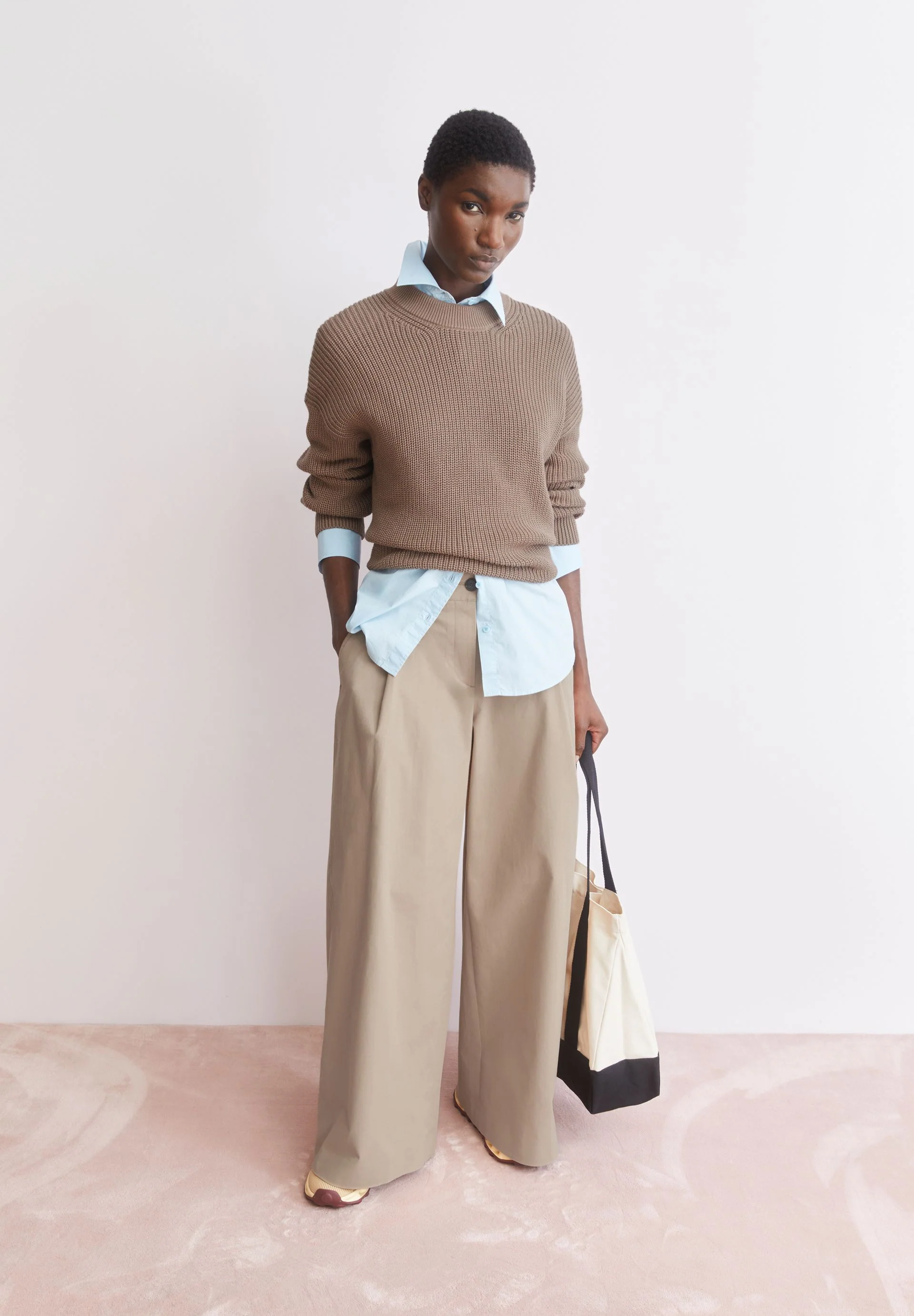 WEITE CHINO-TWILLHOSE | true camel - Image 4