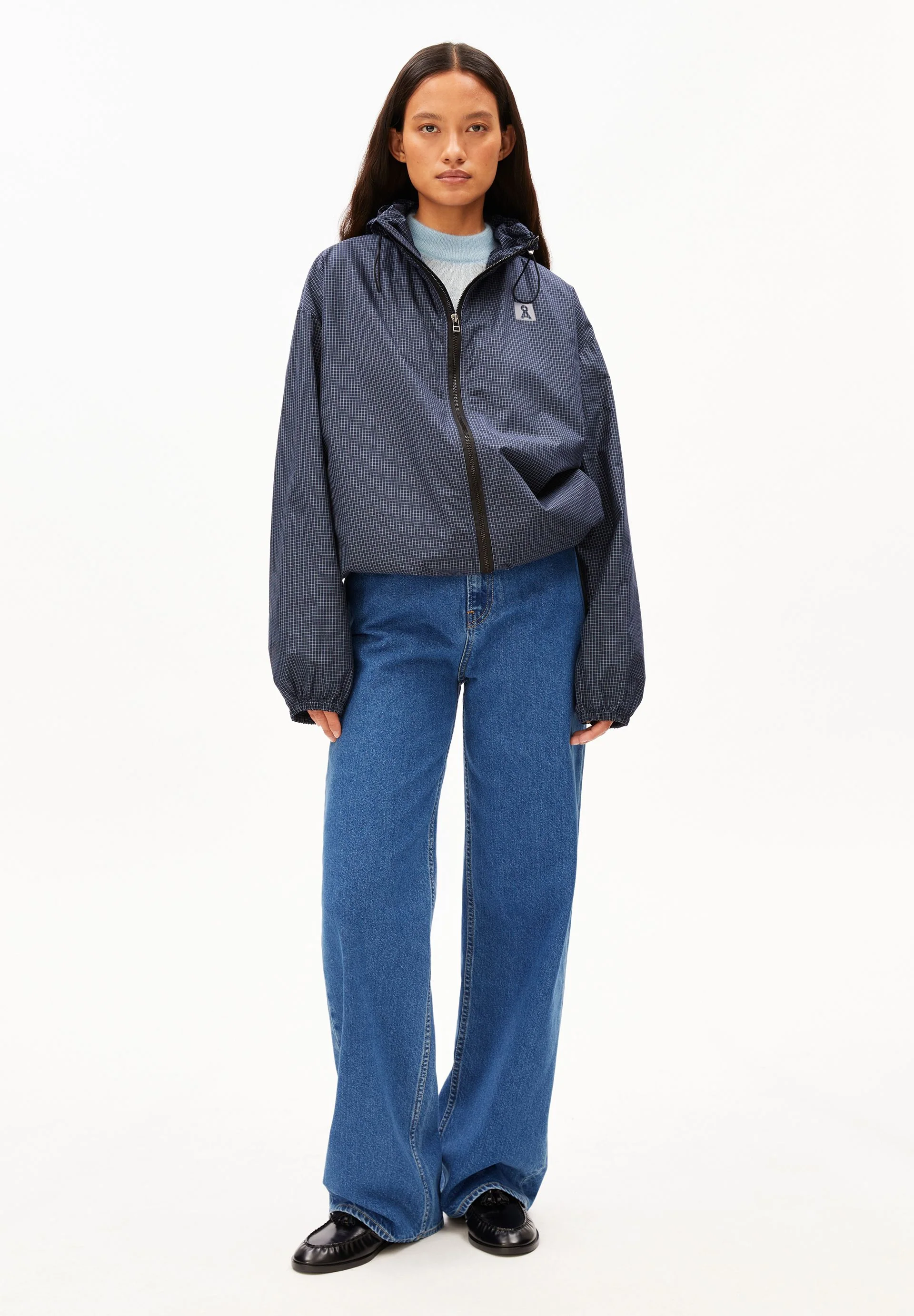 WINDBREAKER-JACKE | tinted navy - Image 5