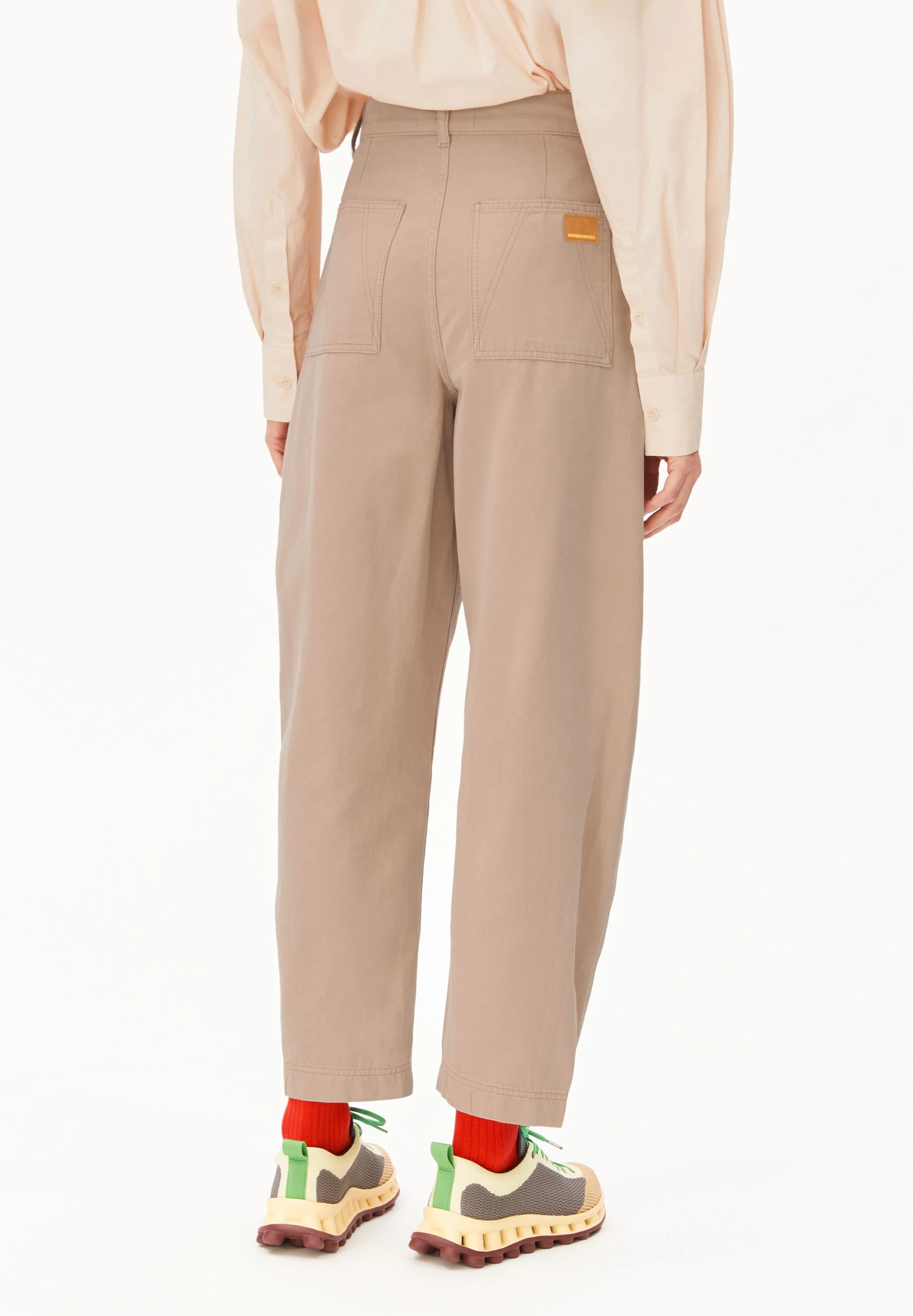 WORKWEAR CANVAS BARREL HOSE | true camel - Image 2