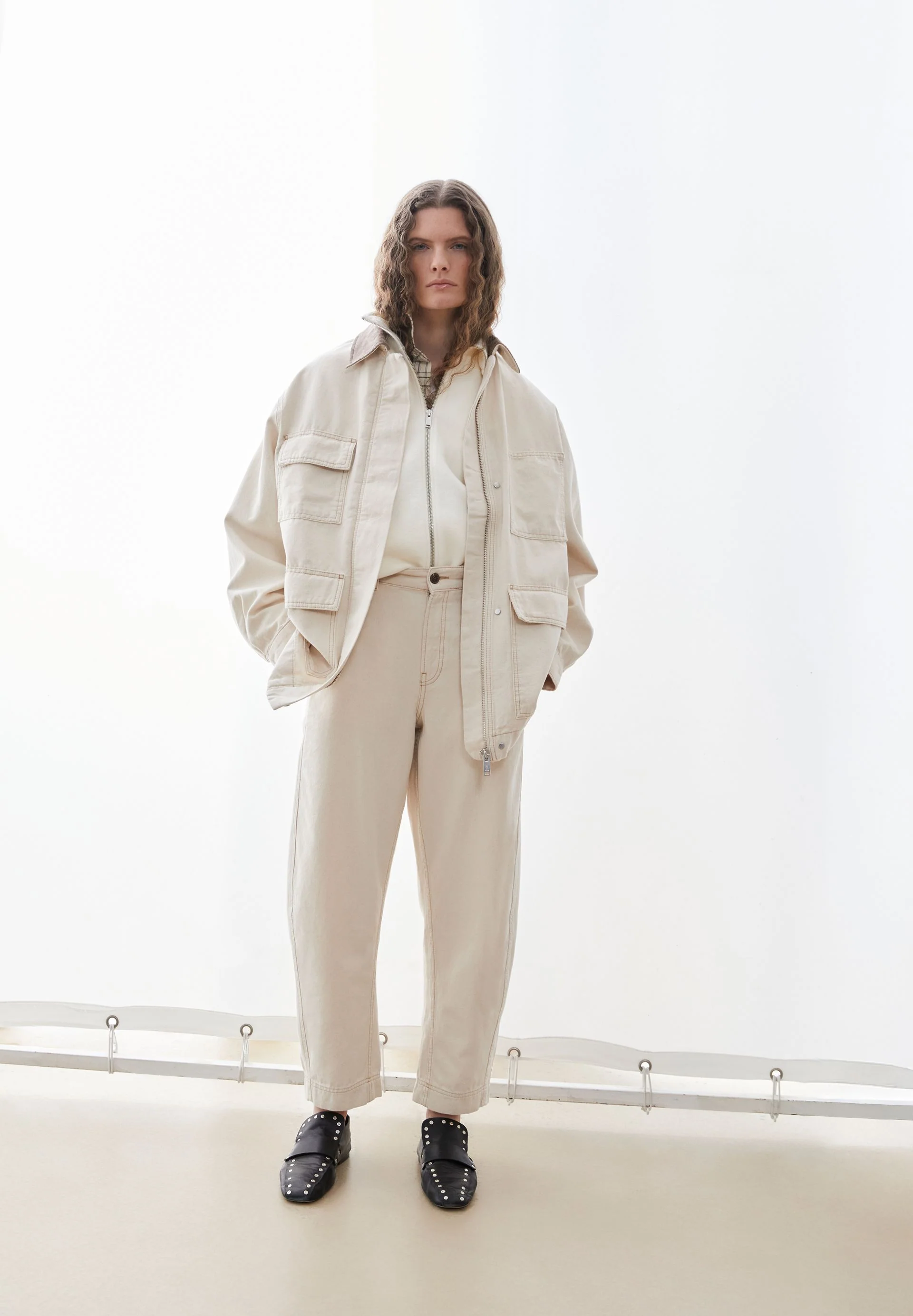 WORKWEAR CANVAS BARREL HOSE | undyed - Image 4
