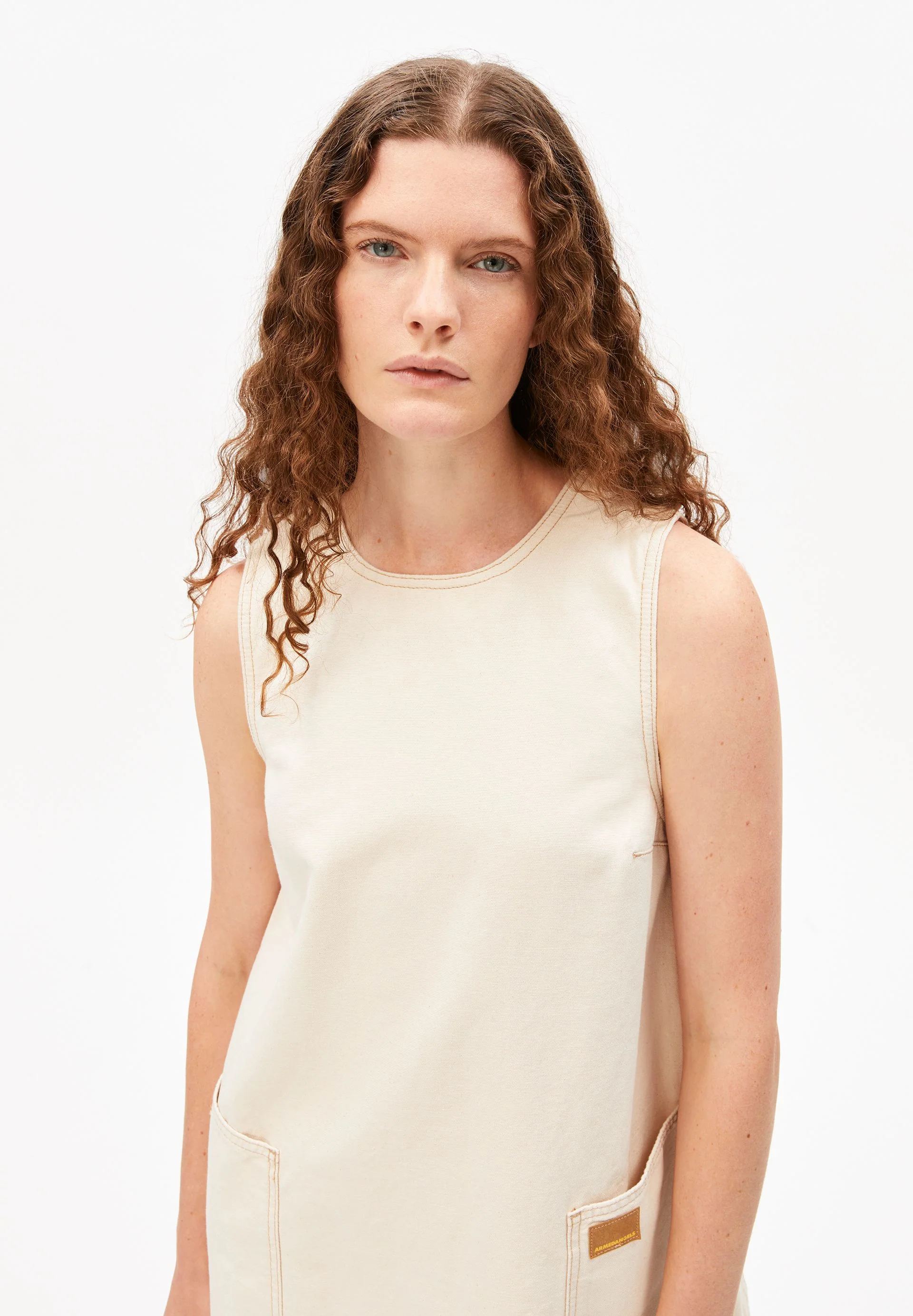 WORKWEAR CANVAS MINI-KLEID | undyed - Image 3