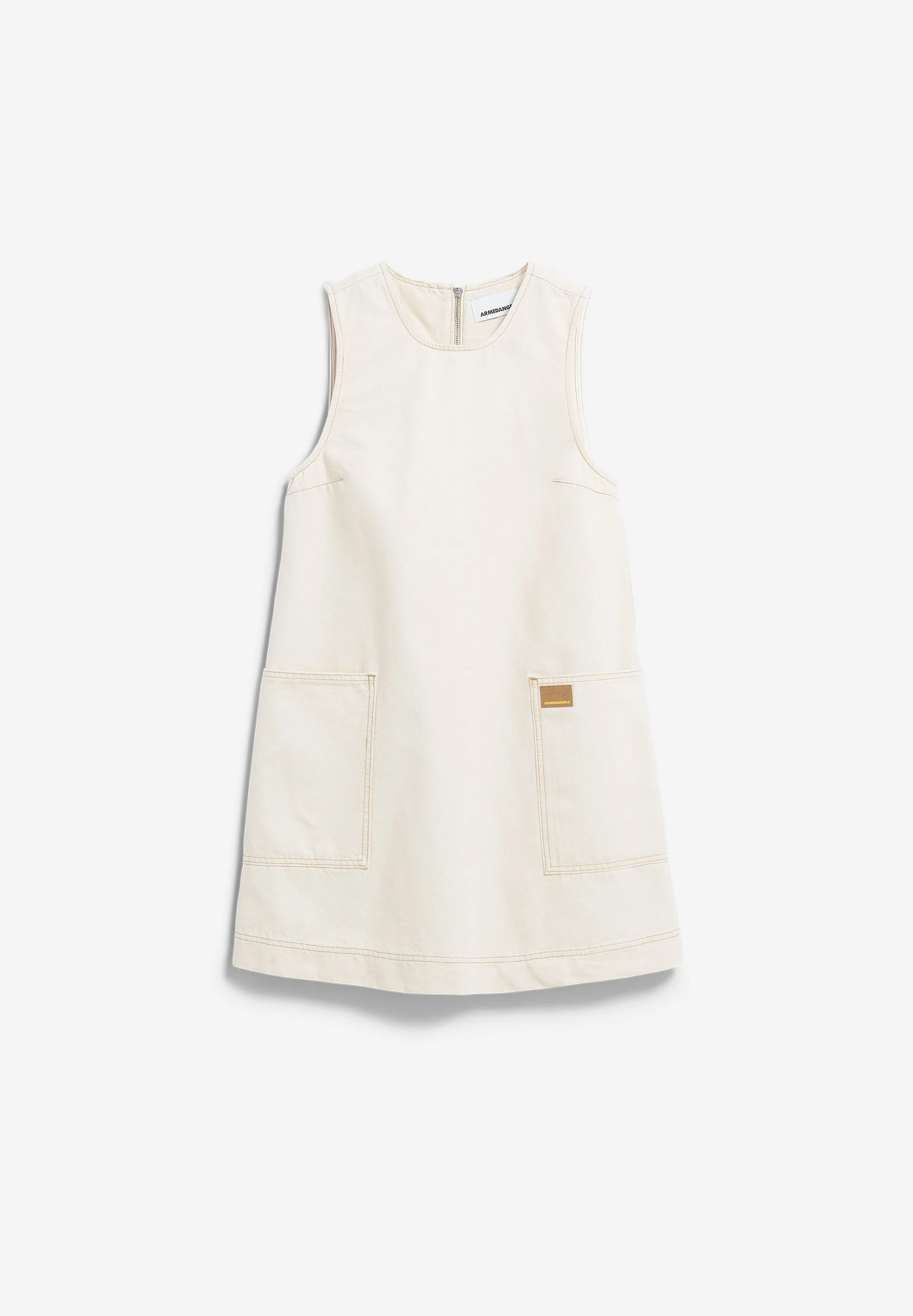 WORKWEAR CANVAS MINI-KLEID | undyed - Image 6