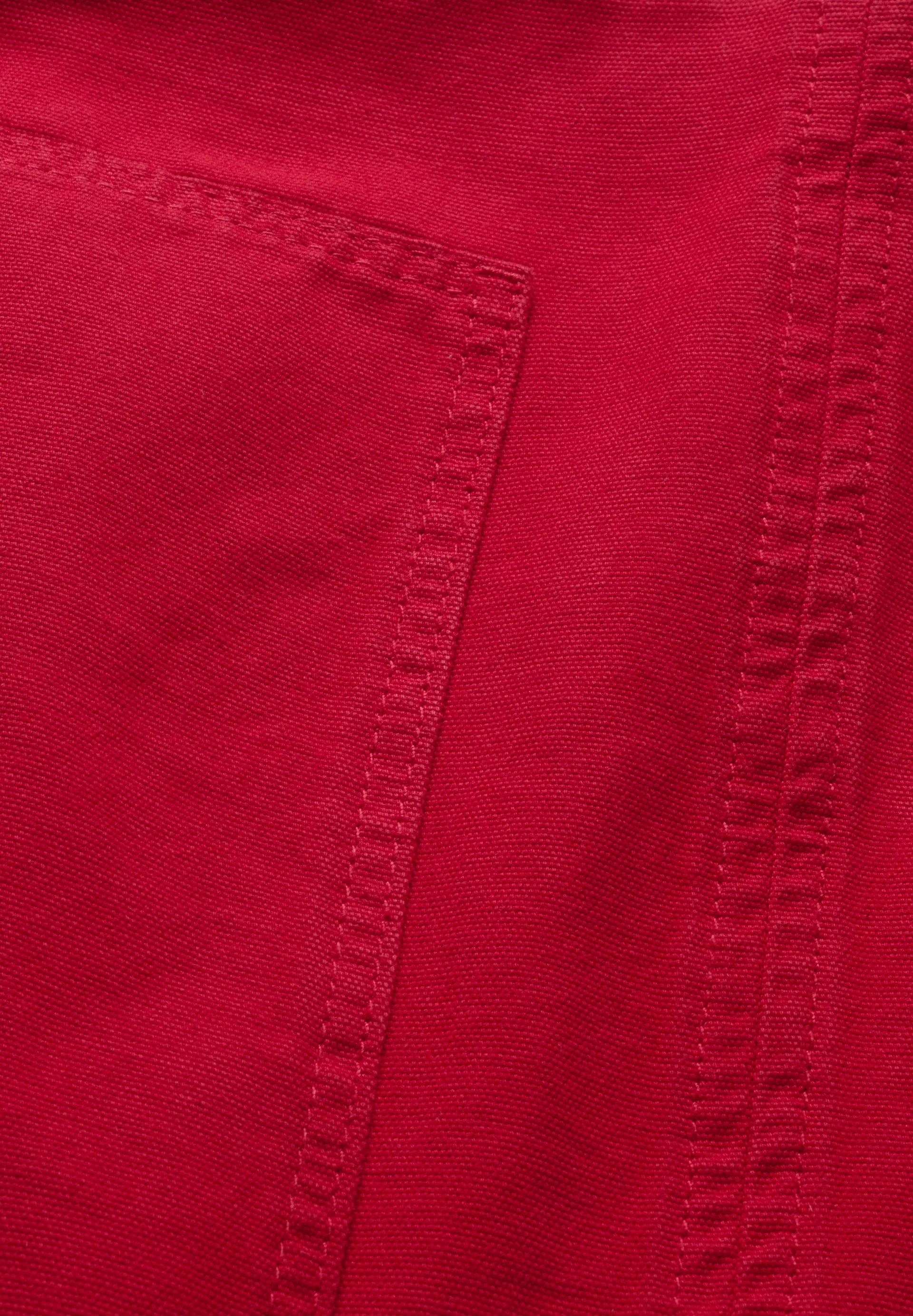WORKWEAR CANVAS MINI-ROCK | mars red - Image 6