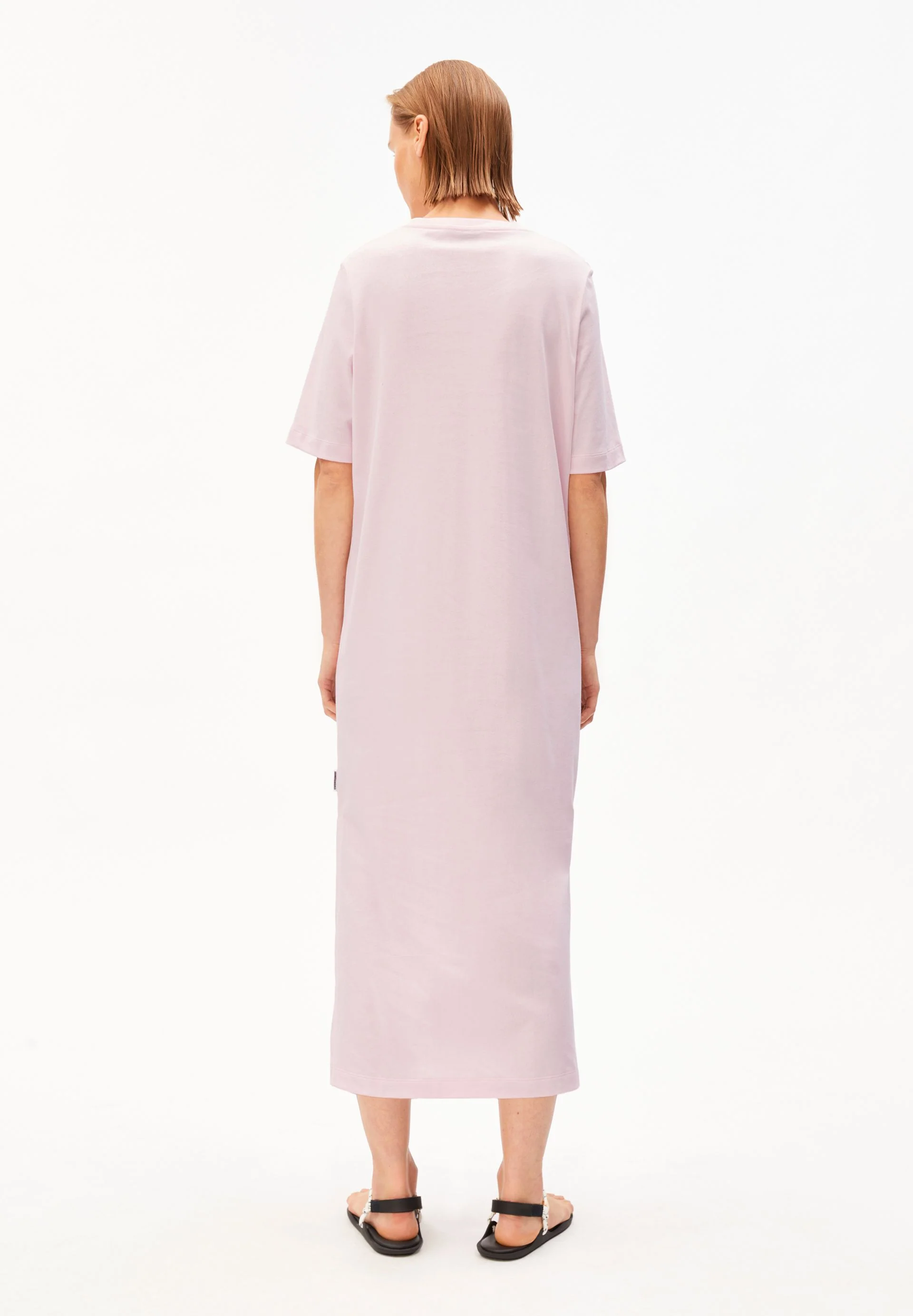 XELINAA JERSEY-MIDI-KLEID | pink mist - Image 2