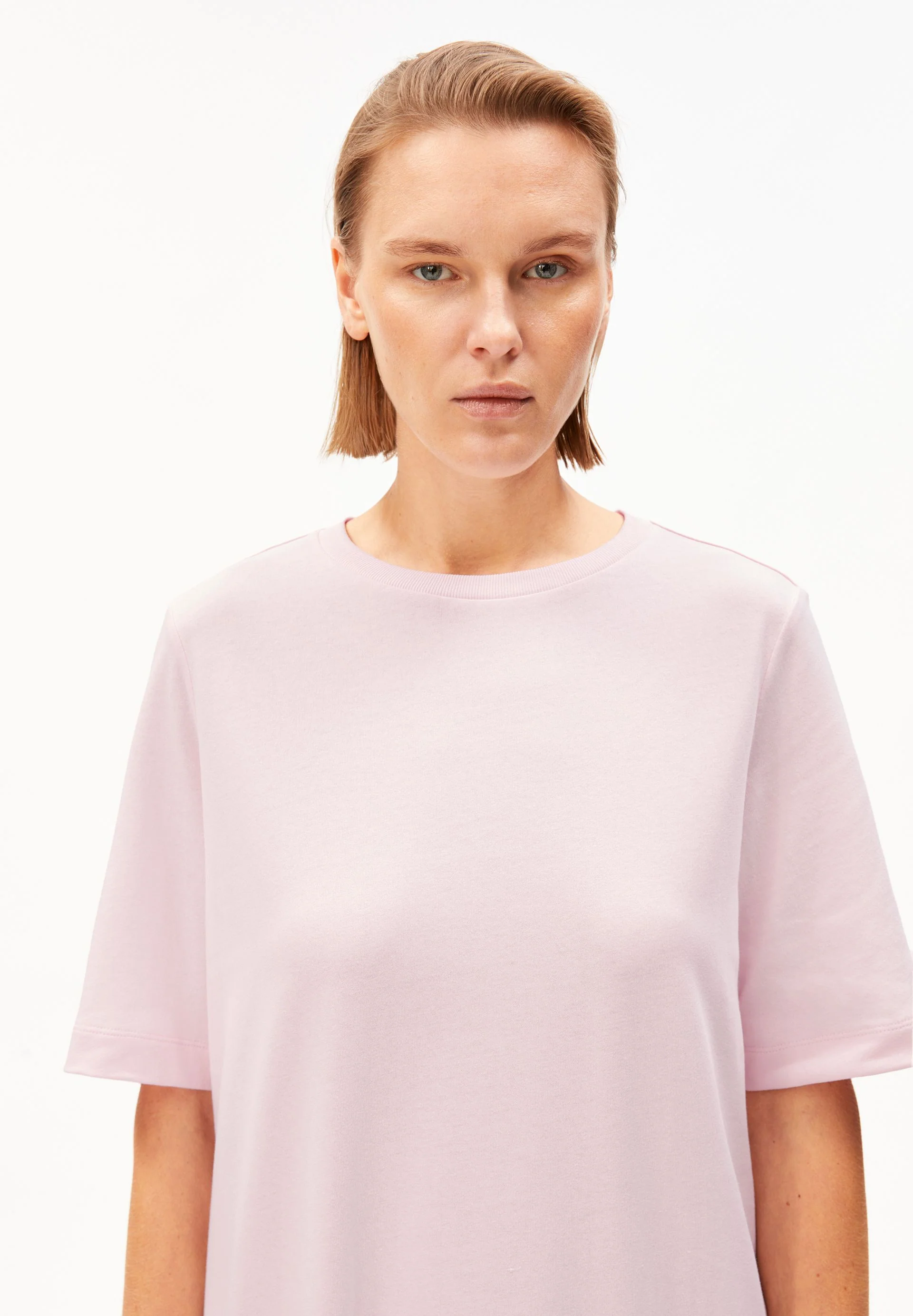 XELINAA JERSEY-MIDI-KLEID | pink mist - Image 3