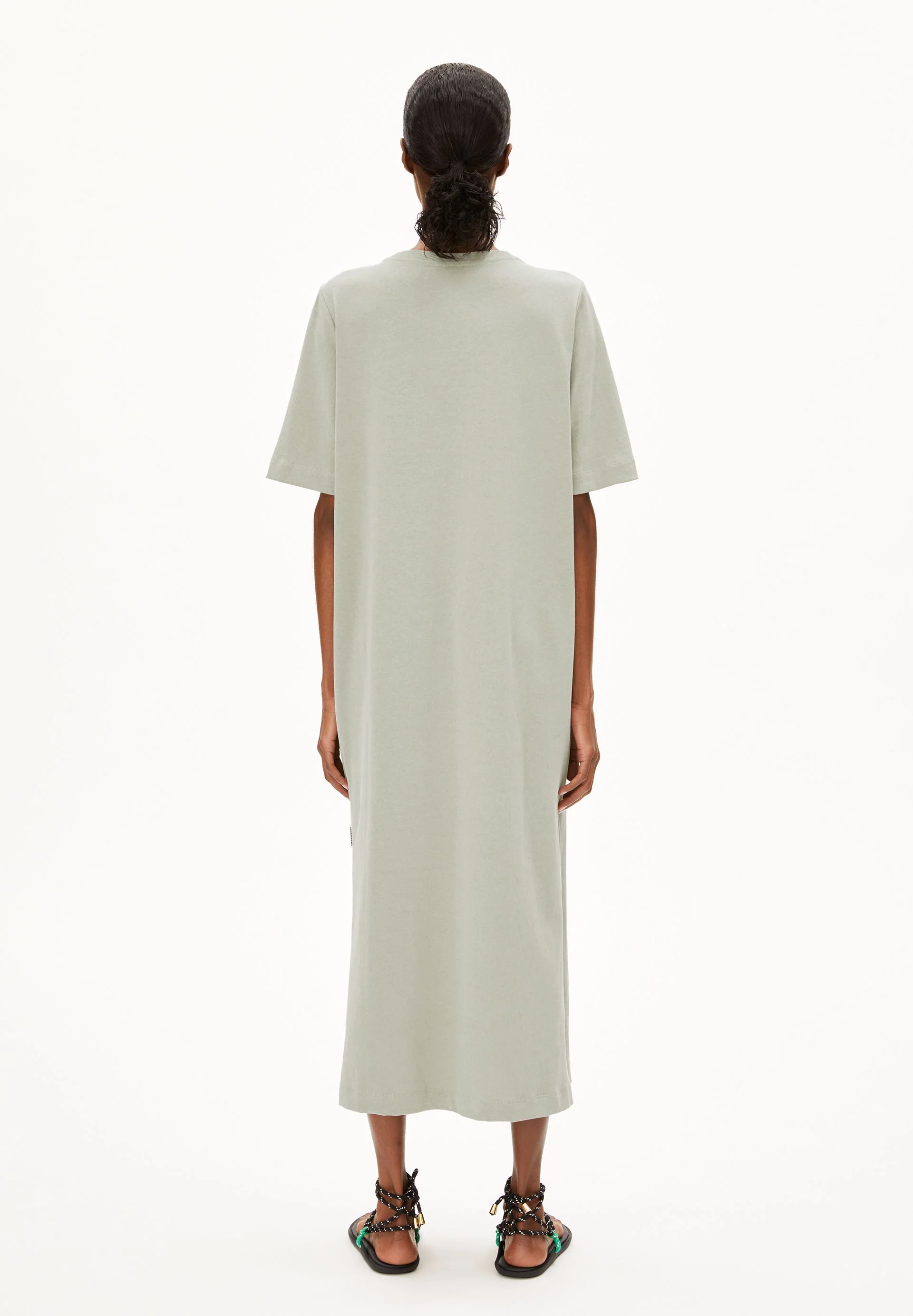 XELINAA JERSEY-MIDI-KLEID | seagreen - Image 2