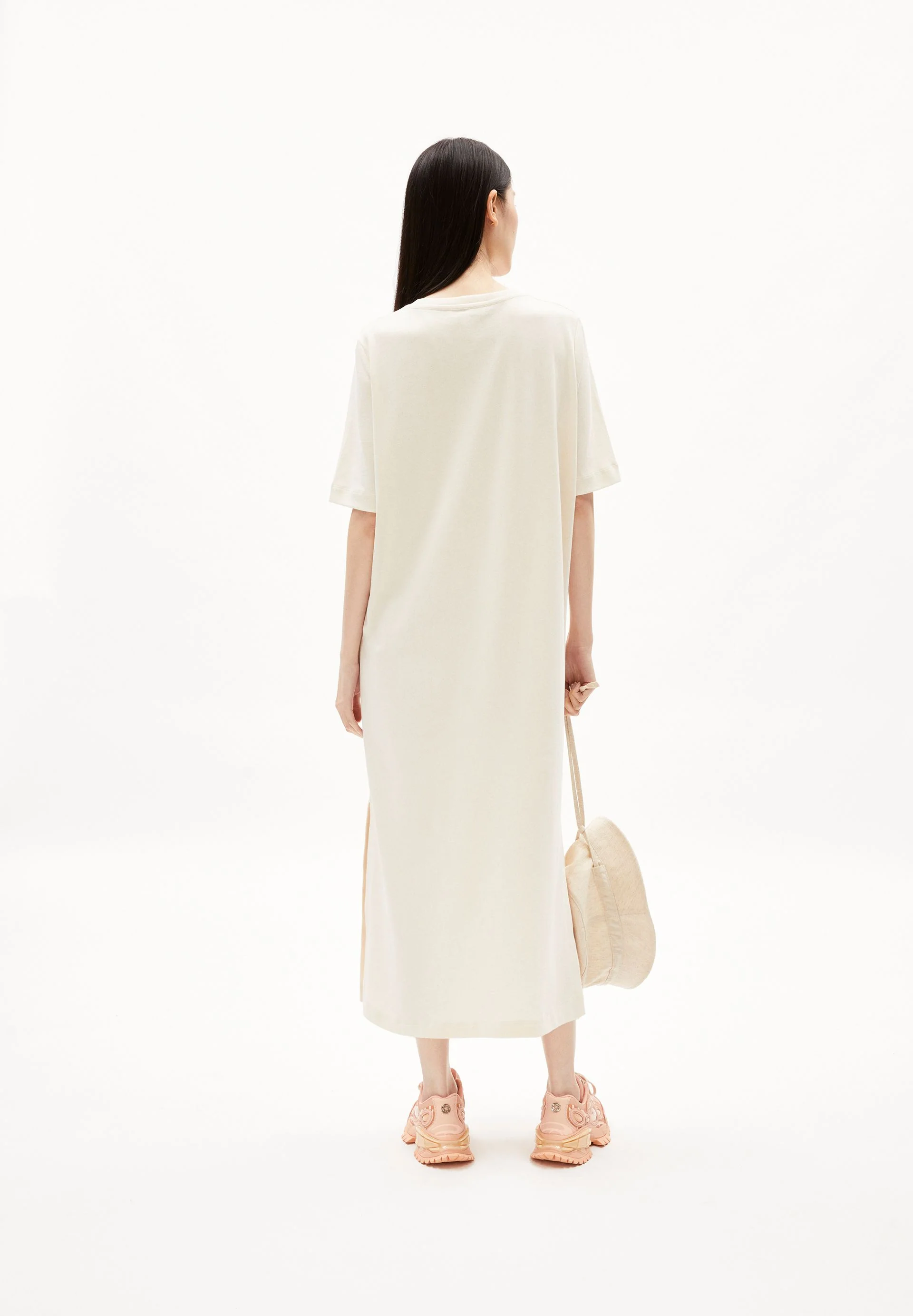 XELINAA JERSEY-MIDI-KLEID | undyed - Image 2