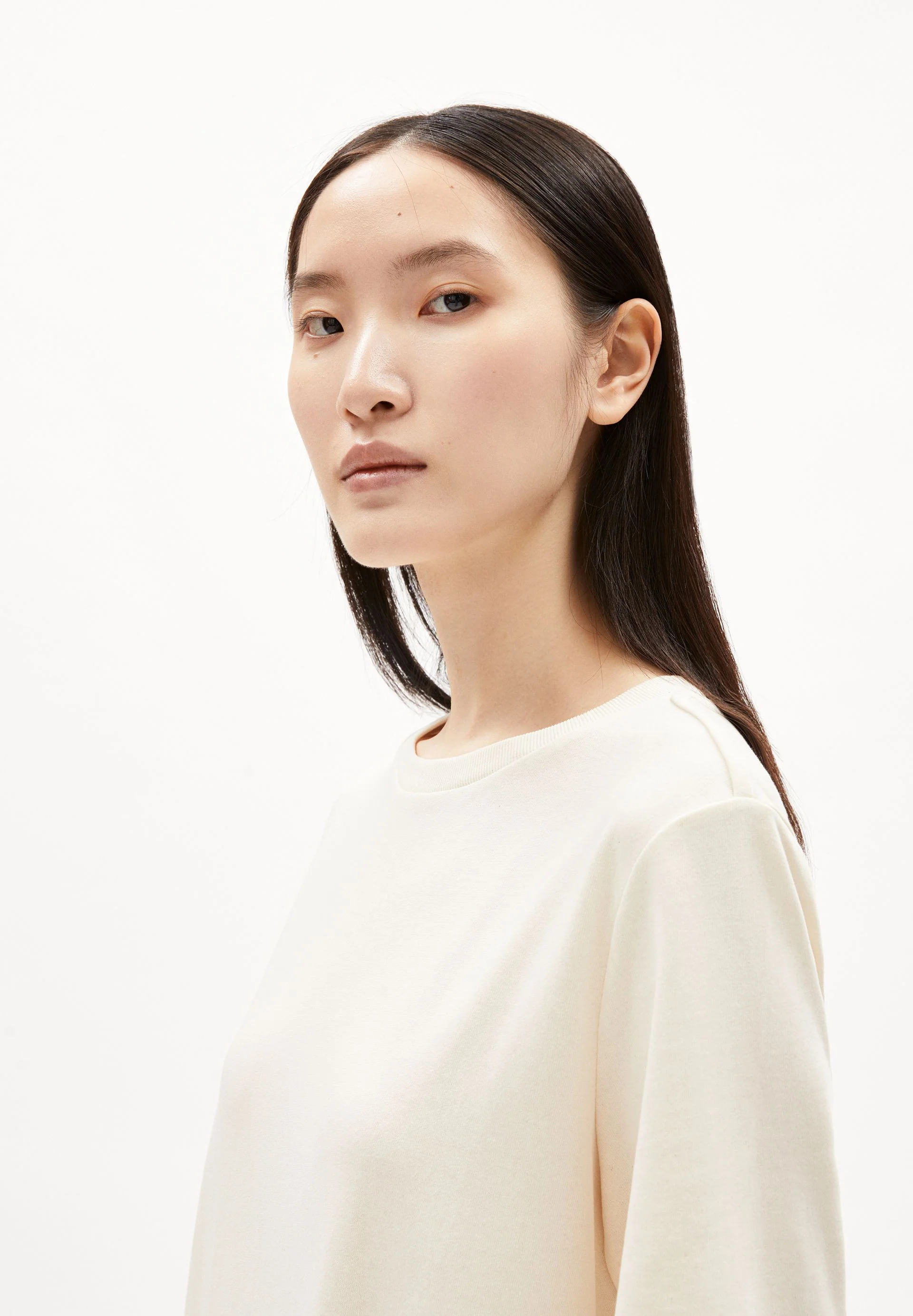 XELINAA JERSEY-MIDI-KLEID | undyed - Image 3