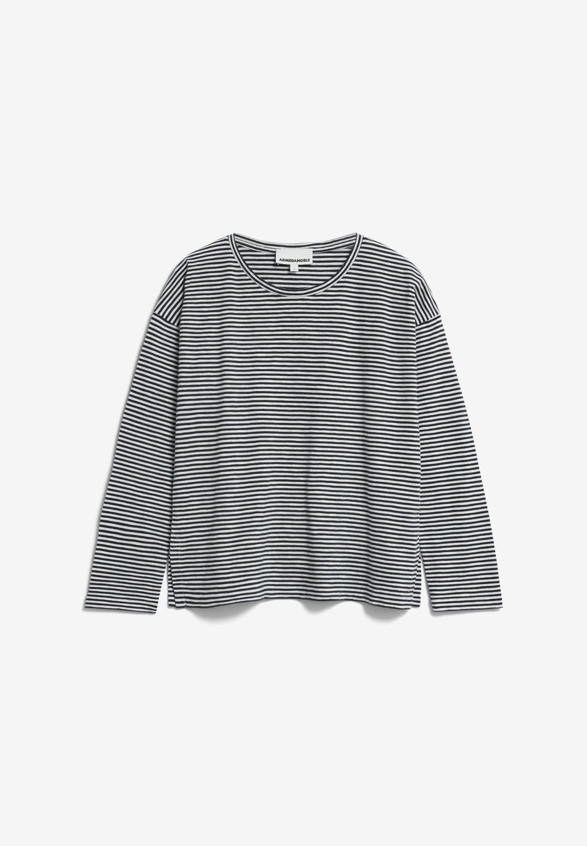 XIANAA GESTREIFTES LANGARMSHIRT | black-oatmilk - Image 6