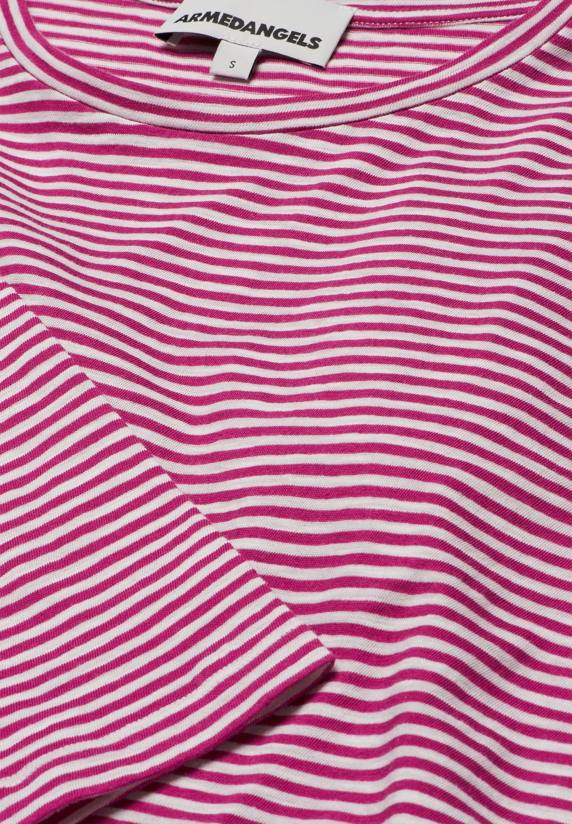 XIANAA GESTREIFTES LANGARMSHIRT | crushed berry-oatmilk - Image 6