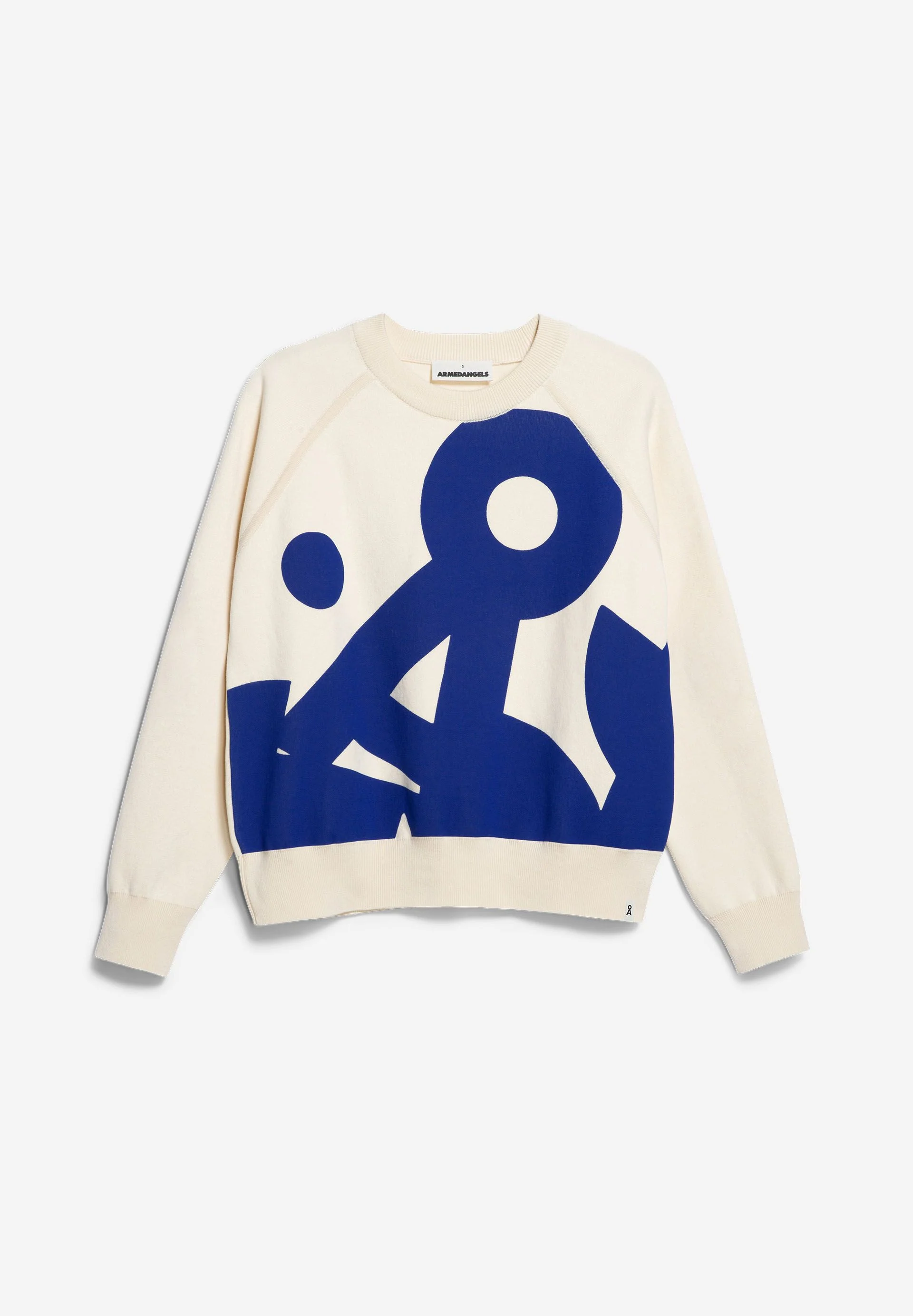 YADIRAA PLACED PRINT | oatmilk-warm blue - Image 6