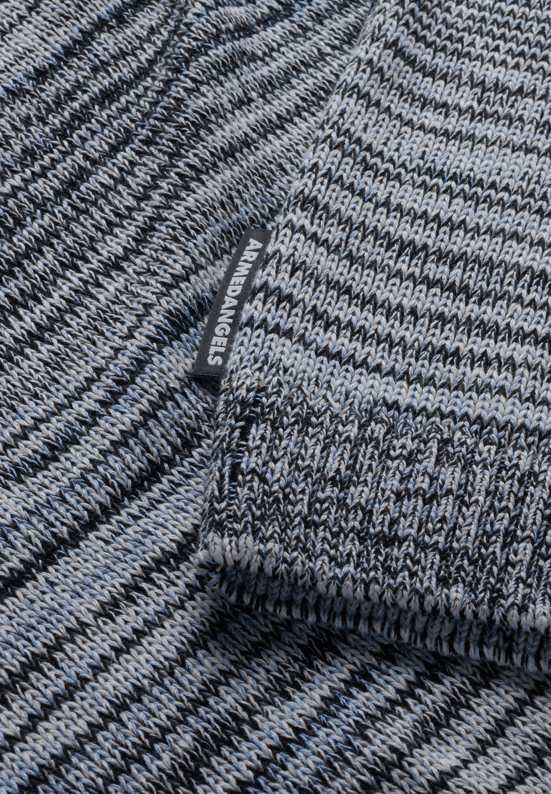 GARN-MIX STRICKPULLOVER | black-oatmilk-wedgwood - Image 6
