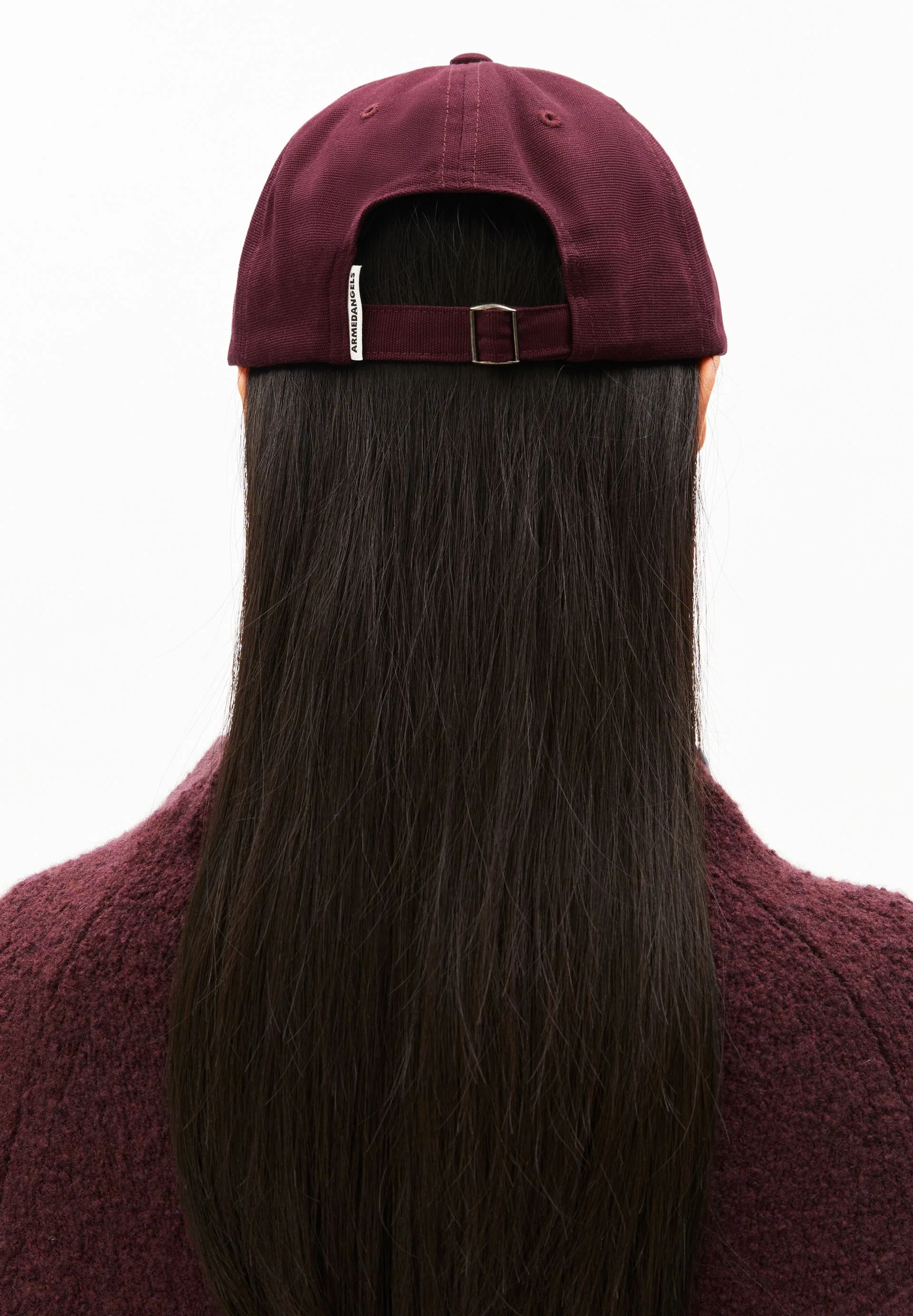 YENAAS BOLD KAPPE | dark cranberry - Image 2