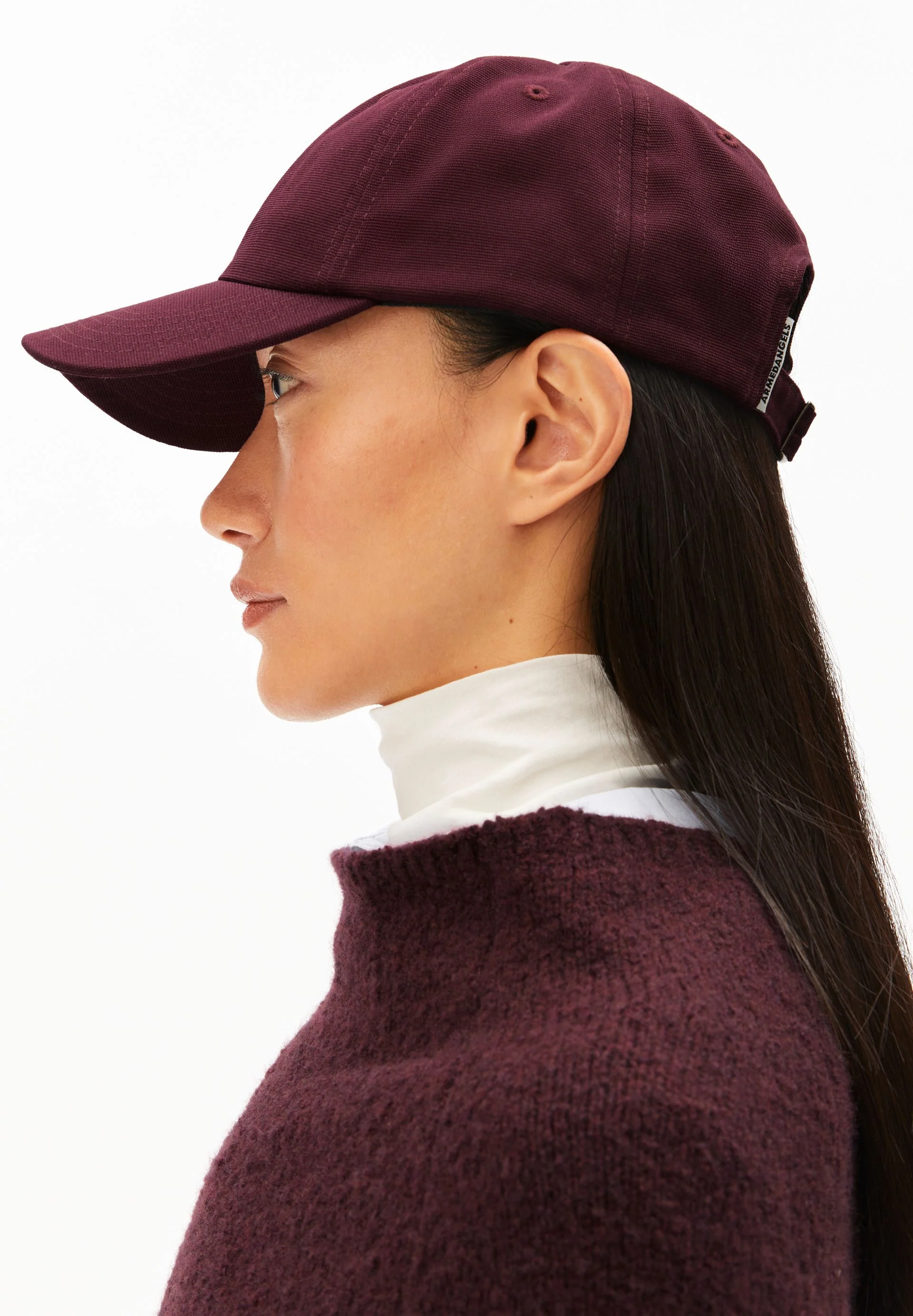 YENAAS BOLD KAPPE | dark cranberry - Image 3