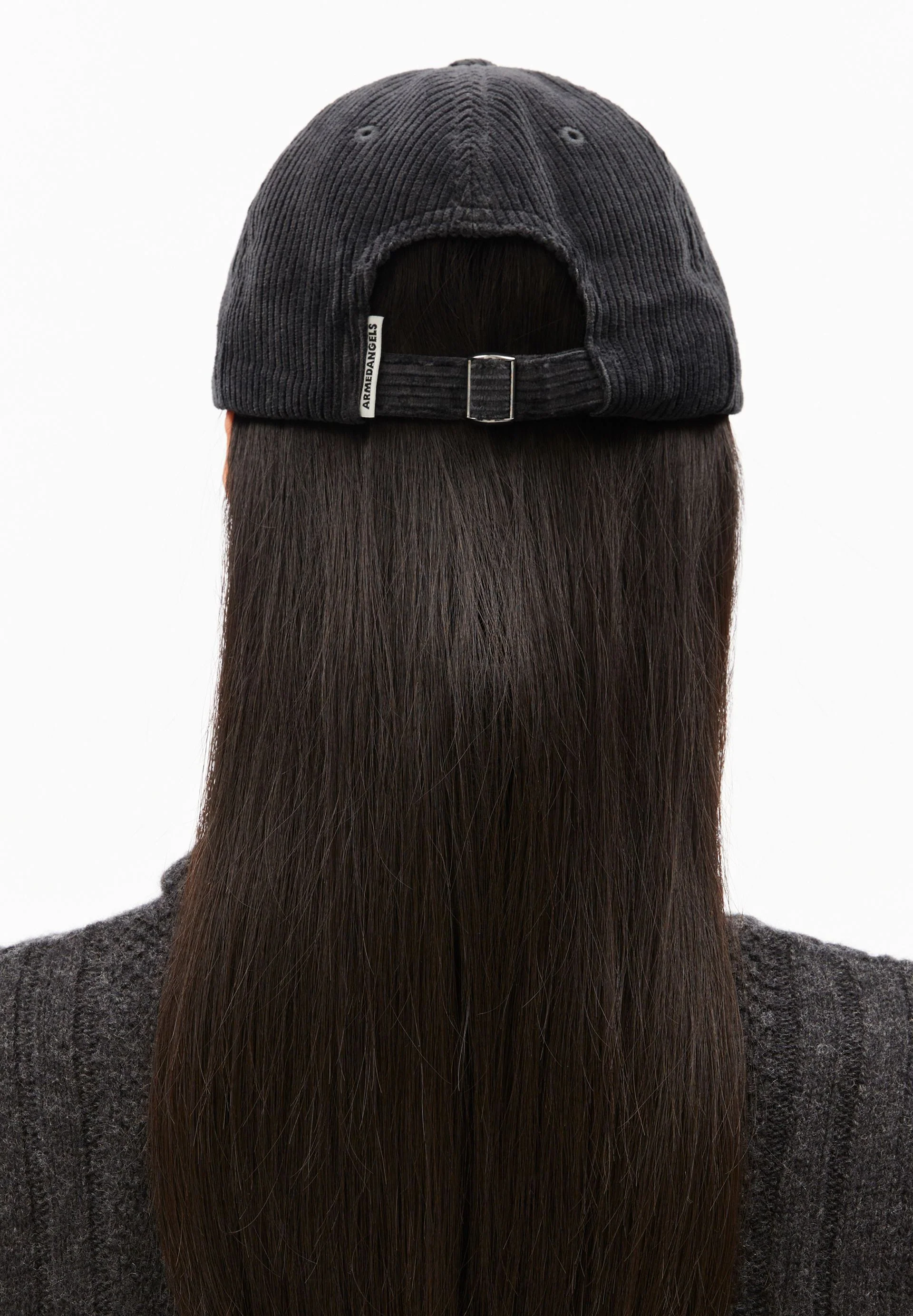 YENAAS CORD KAPPE | dark steel - Image 2