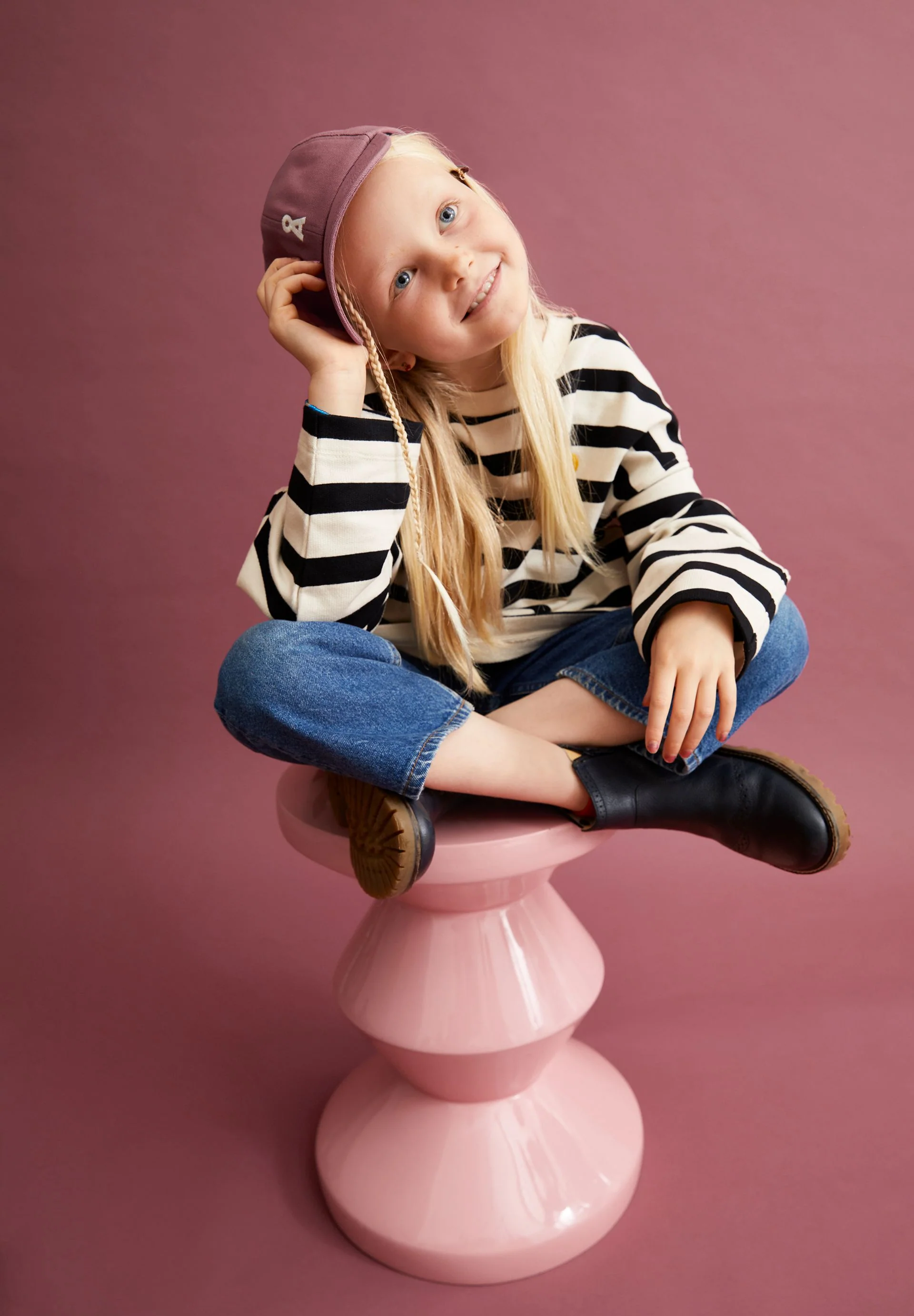YENAAS KIDS KAPPE | light berry - Image 4
