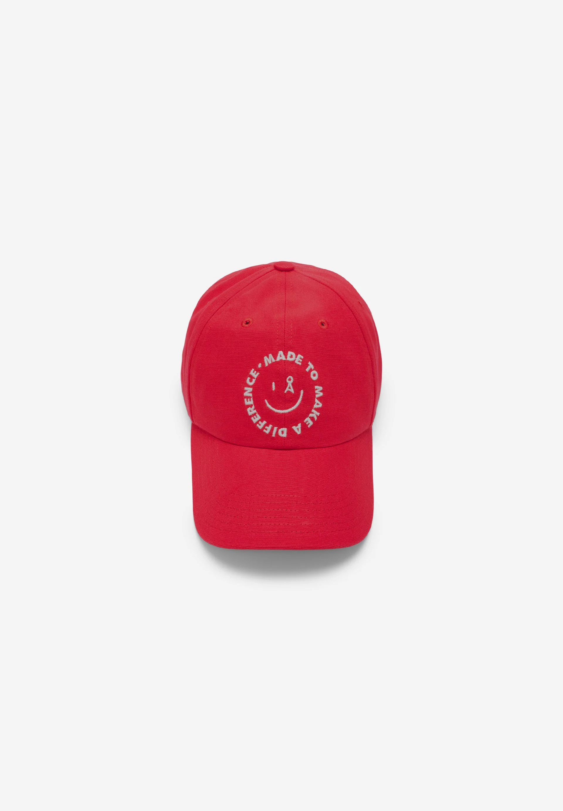 YENAAS SMILEY Å KAPPE | scarlet red - Image 3
