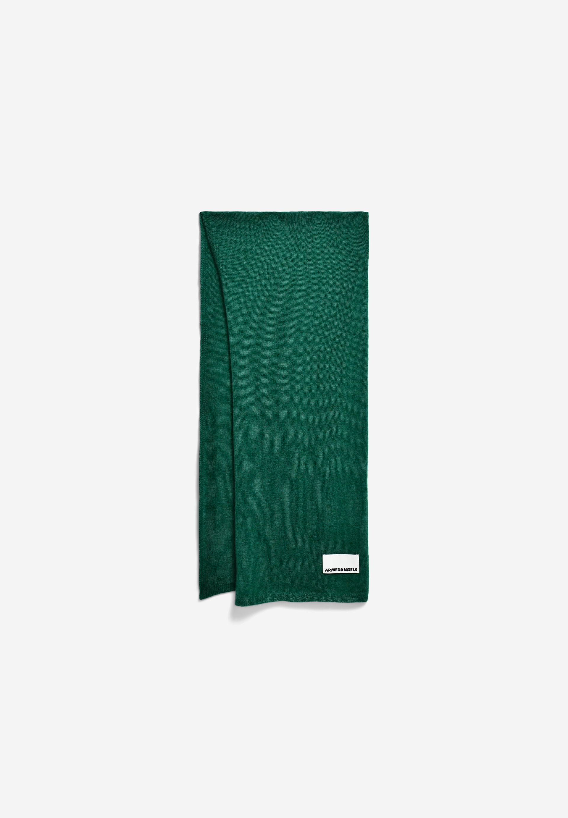YUKINAA SOLID SCHAL | emerald green - Image 4
