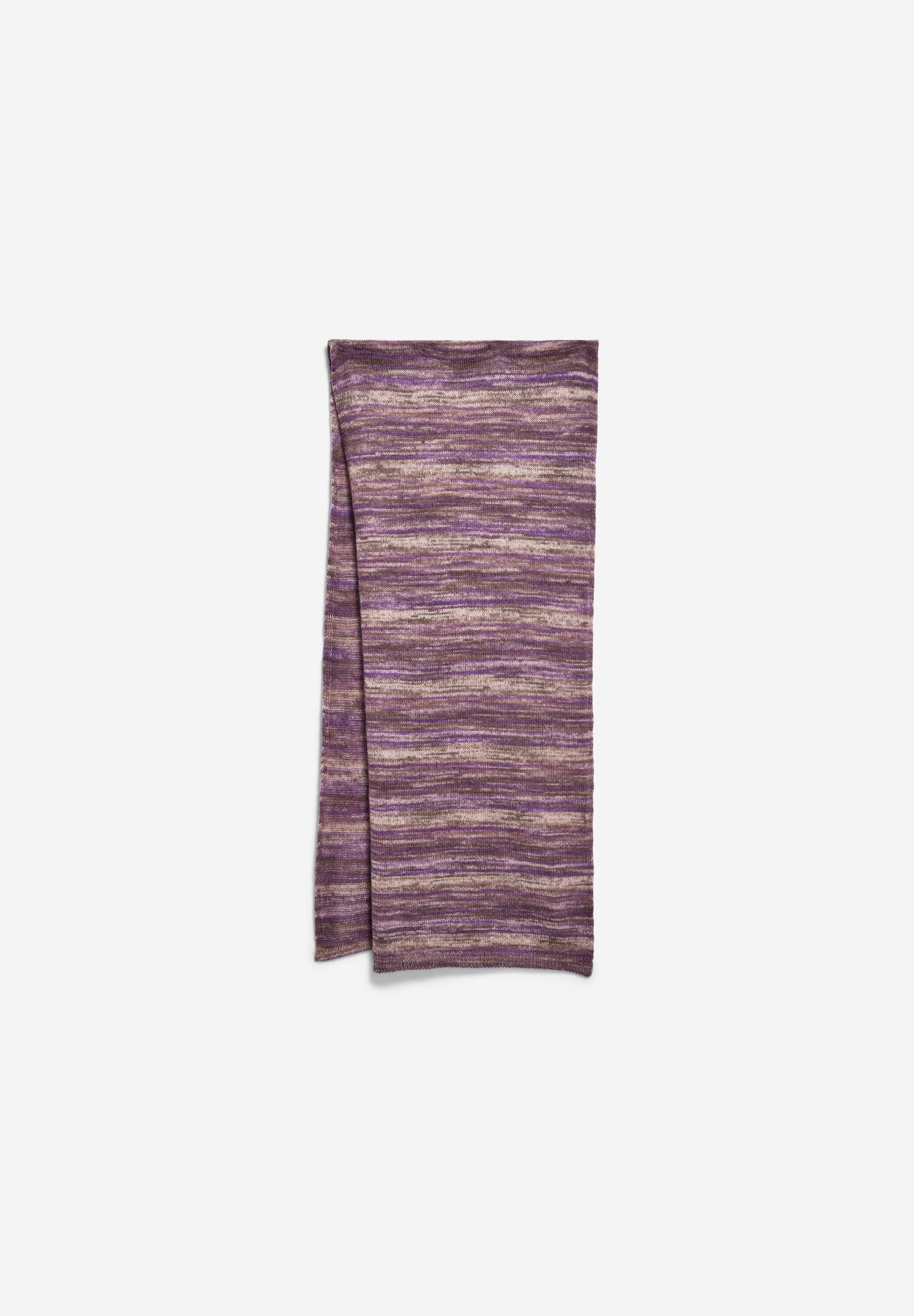 YUKINAA STAMPATO SCHAL | orchid-walnut creme - Image 4