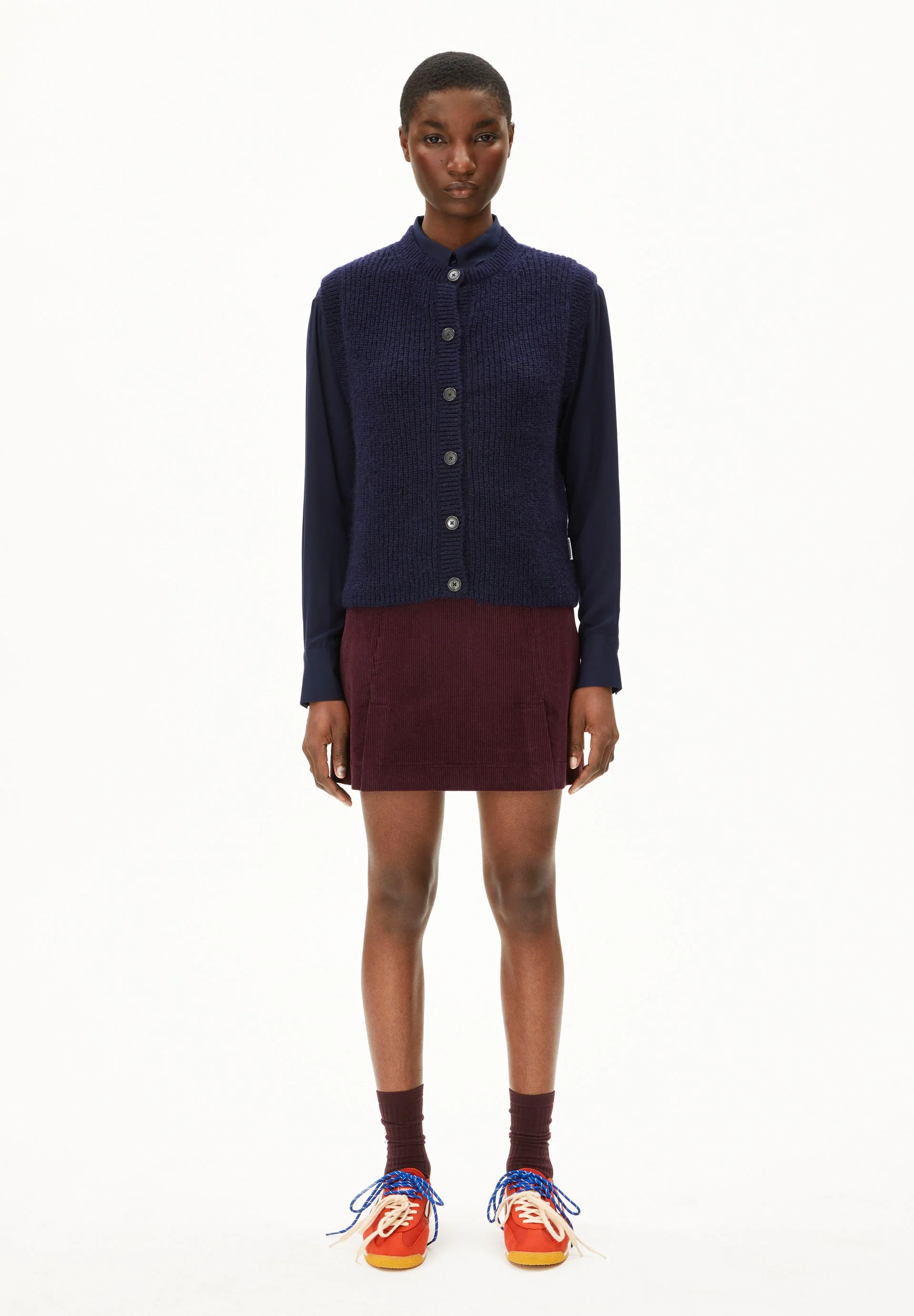 ZALAIAA CORDROCK | dark cranberry - Image 5