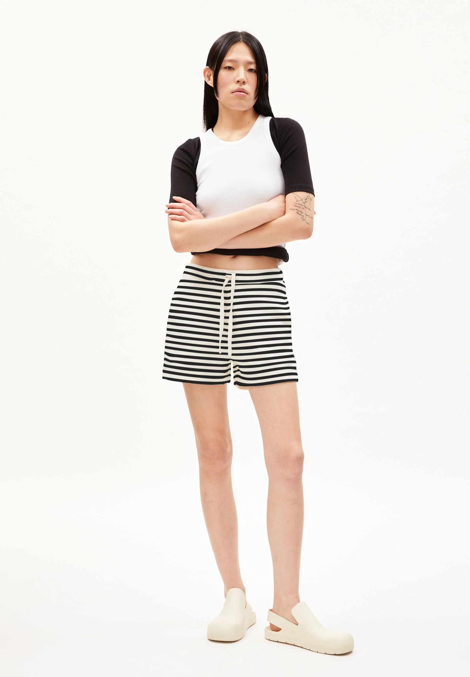 ZIRAA STRIPE | undyed-black - Image 5